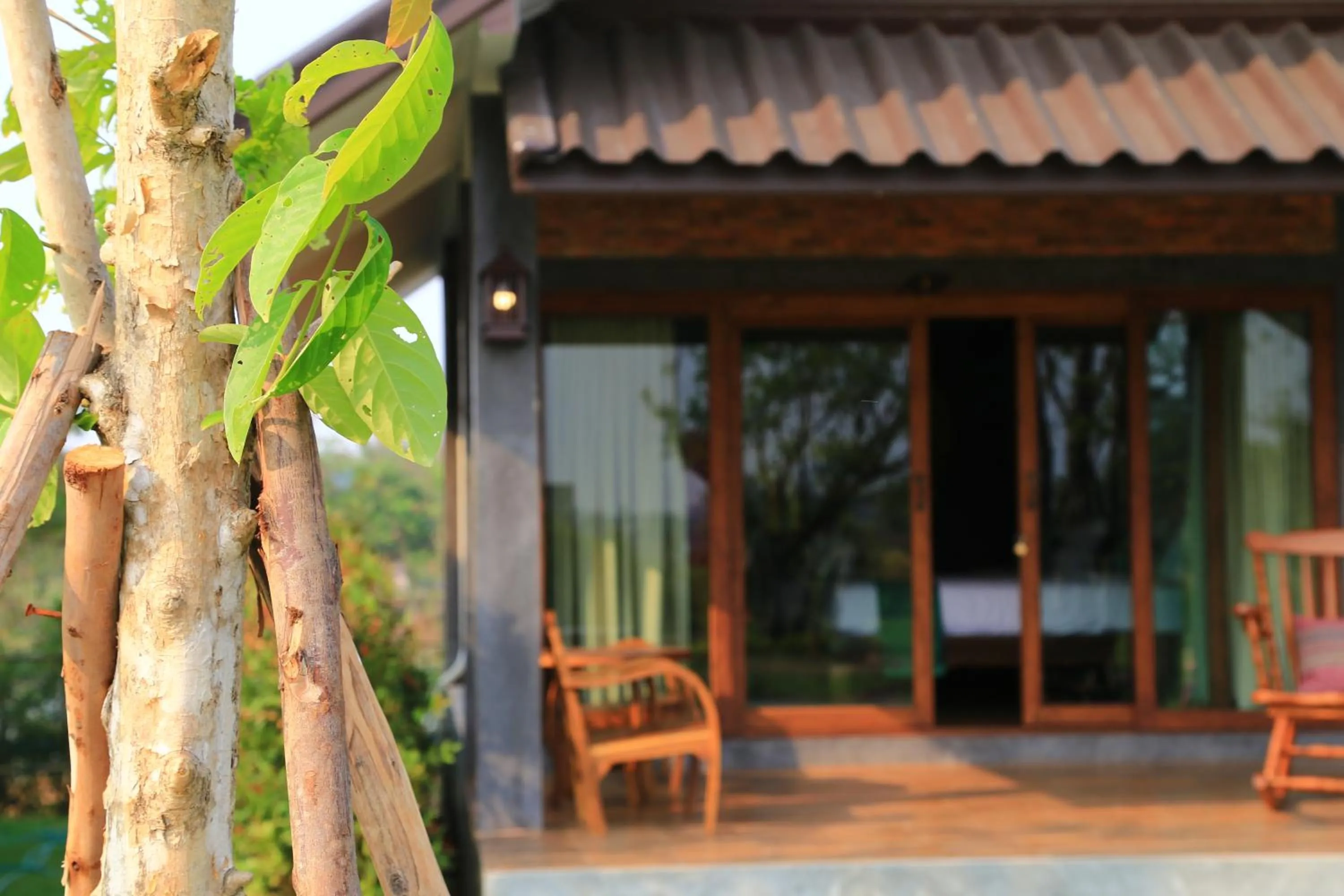 Balcony/Terrace in Sawasdee Sukhothai Resort