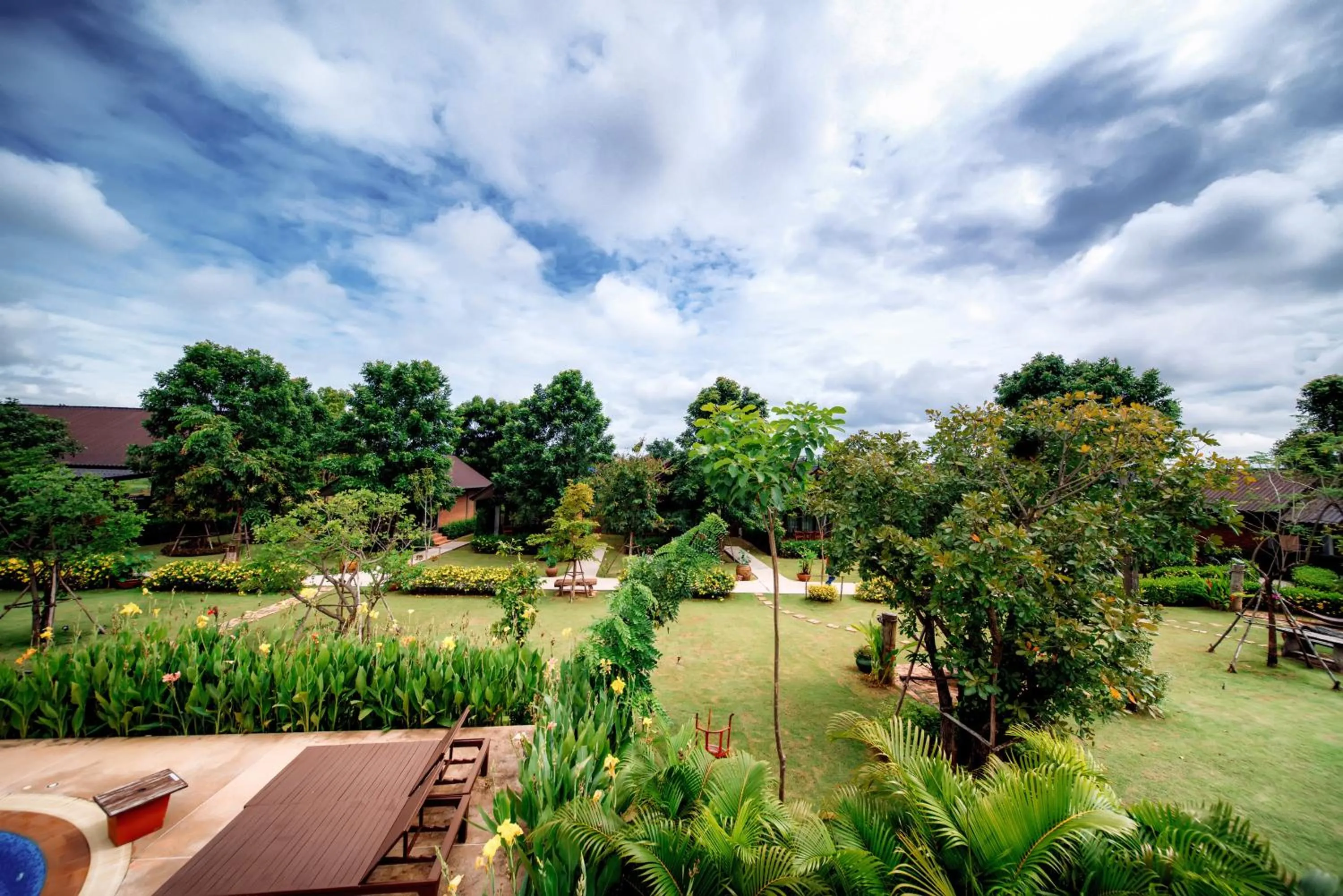 Garden in Sawasdee Sukhothai Resort