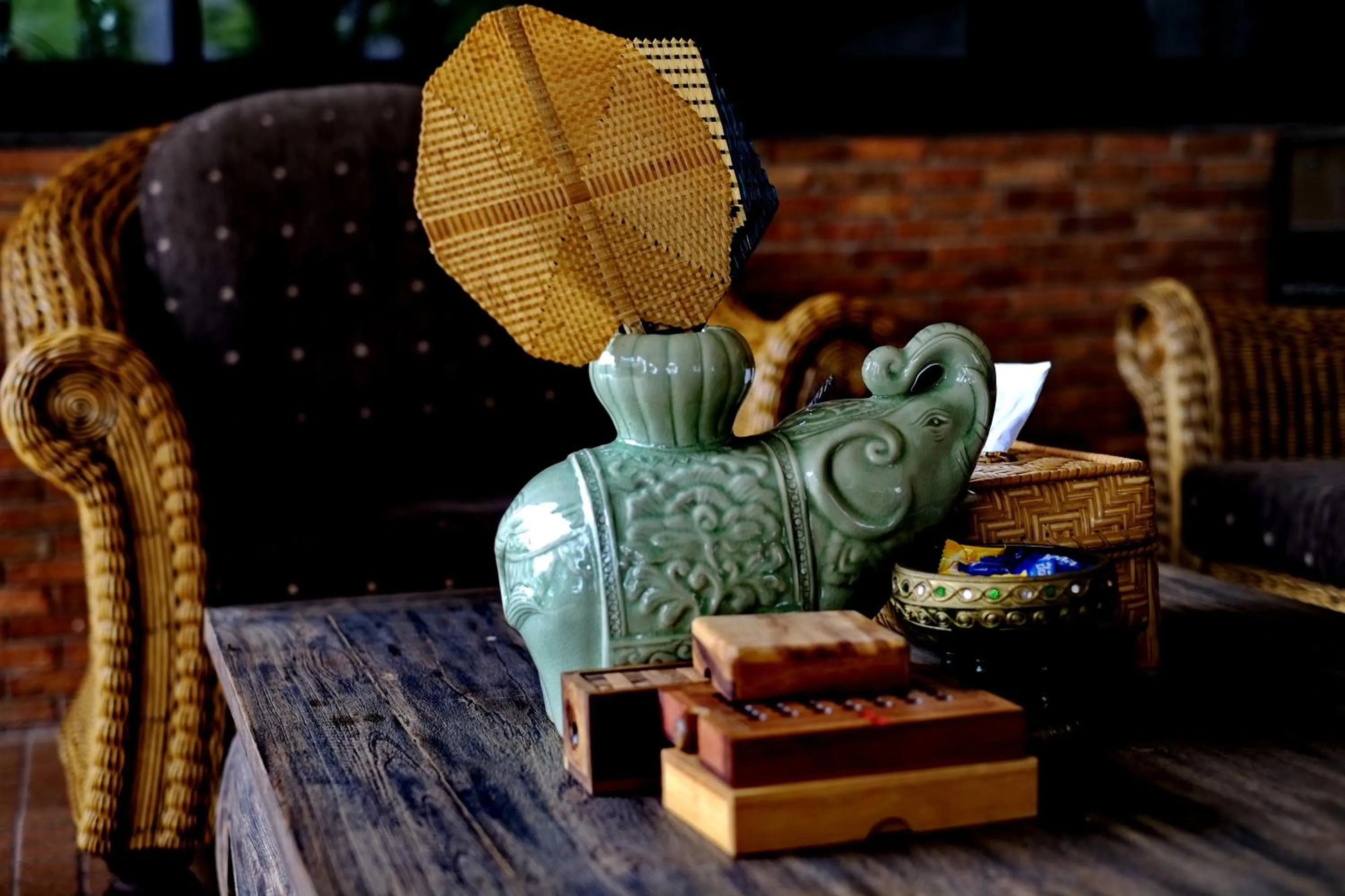 Decorative detail in Sawasdee Sukhothai Resort