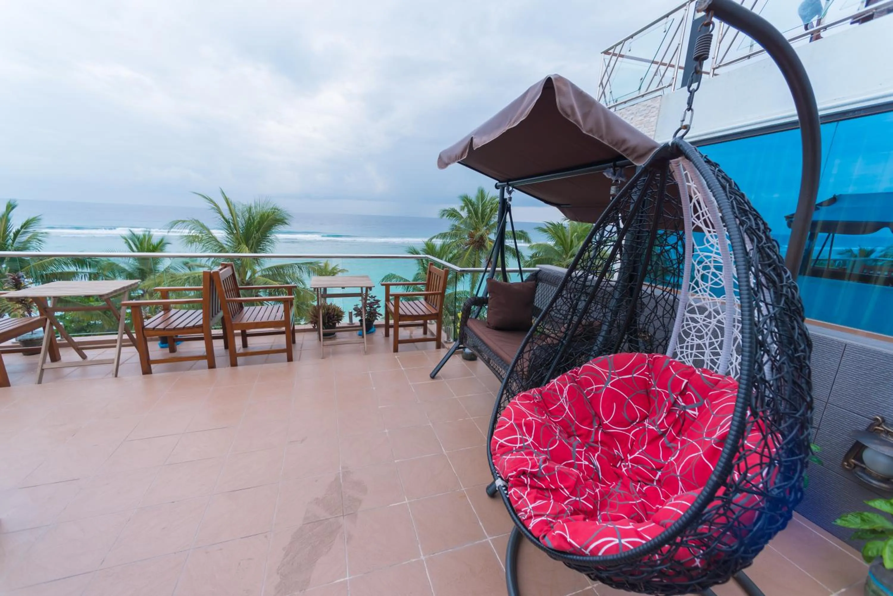 BBQ facilities in Hathaa Beach Maldives