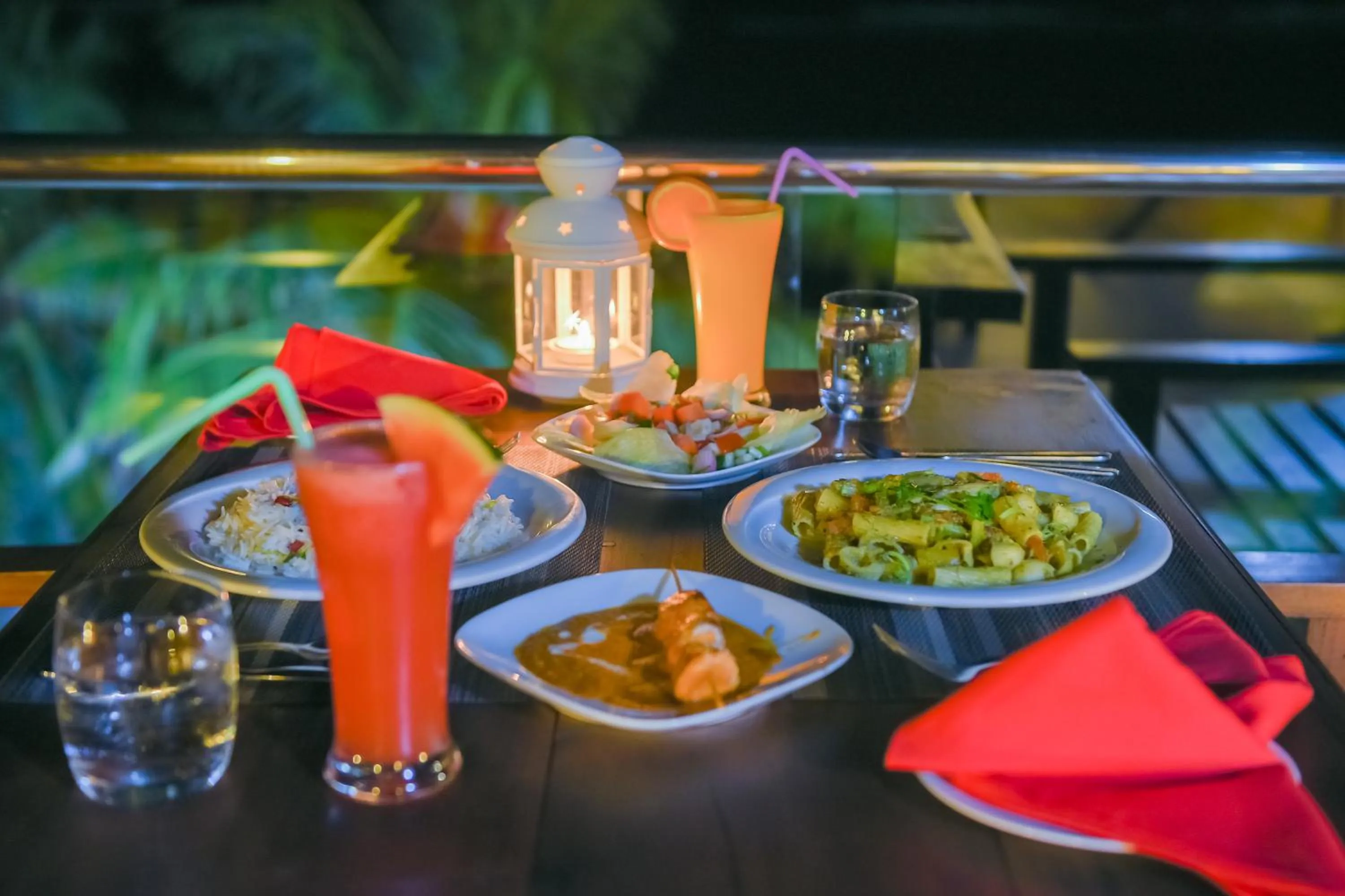 Food in Hathaa Beach Maldives