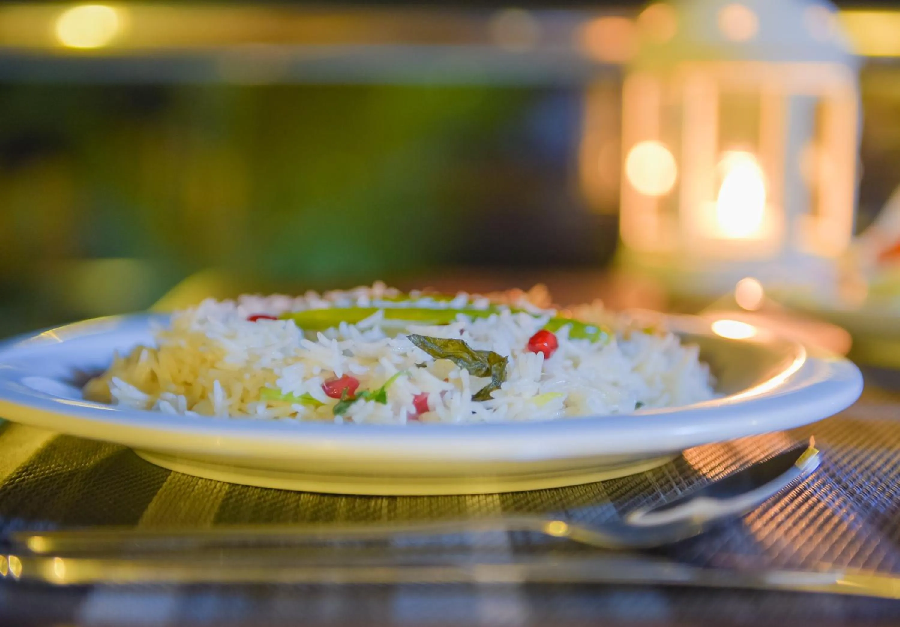 Dinner in Hathaa Beach Maldives