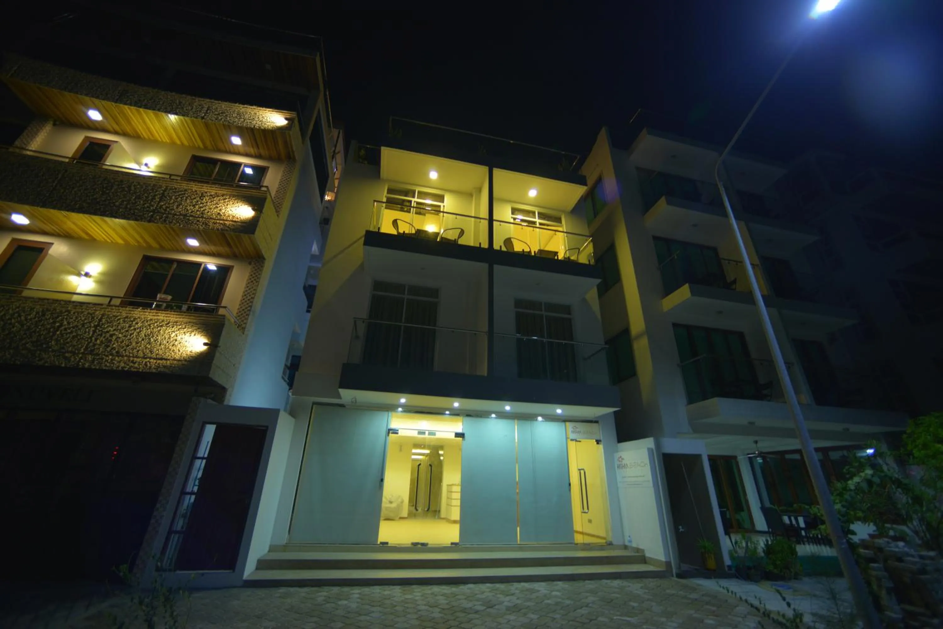 Property building in Hathaa Beach Maldives