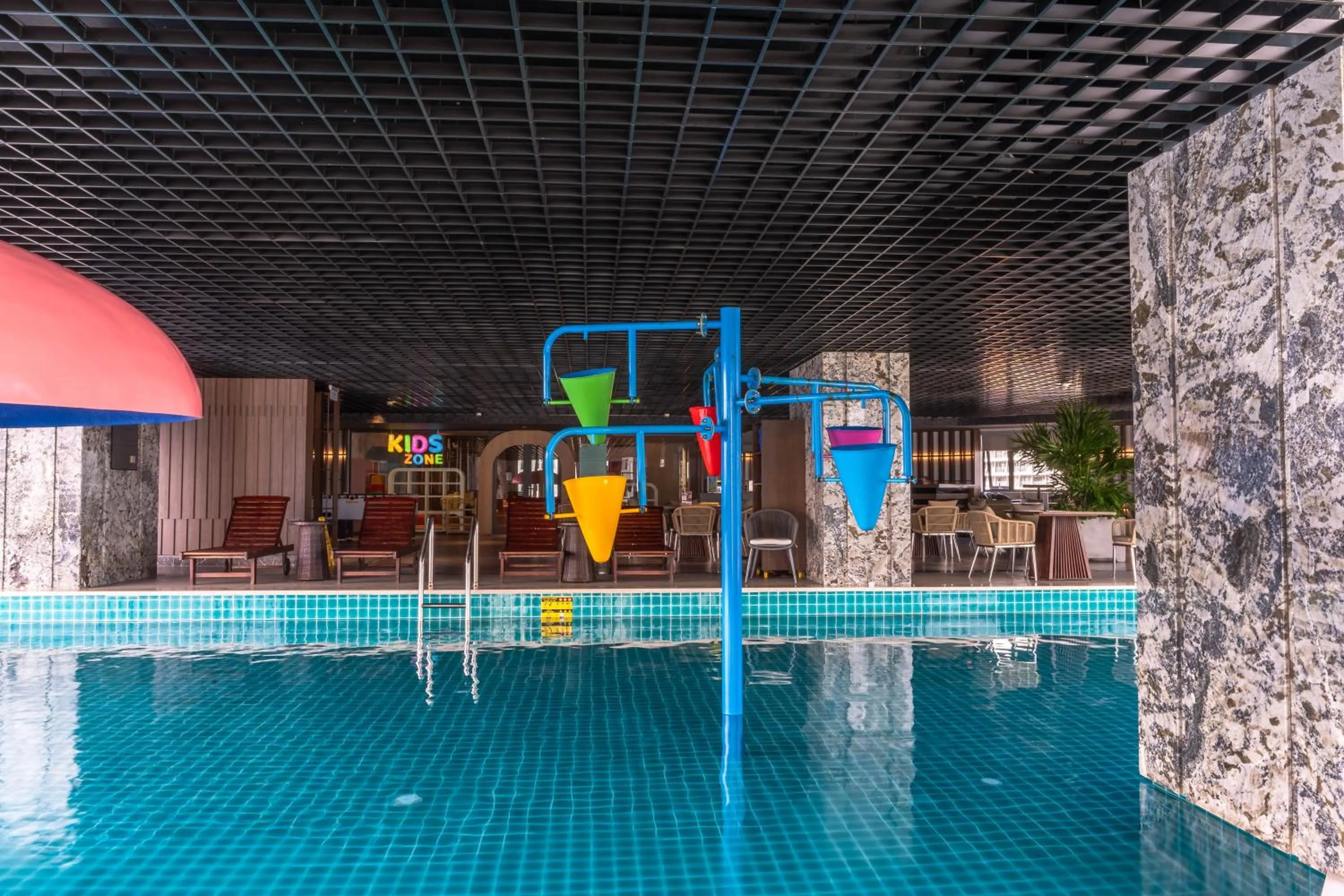 Swimming pool in The Malibu Hotel