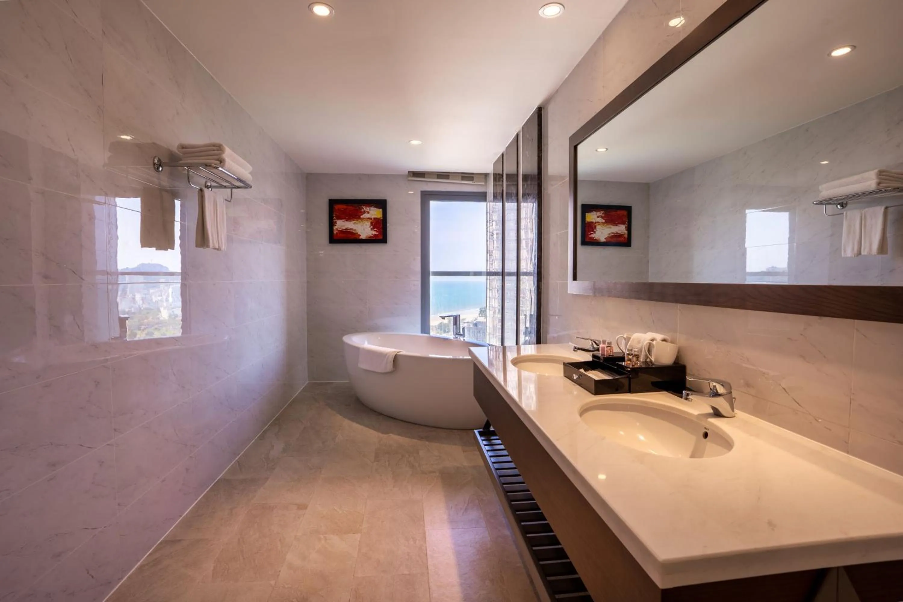 Bathroom in The Malibu Hotel