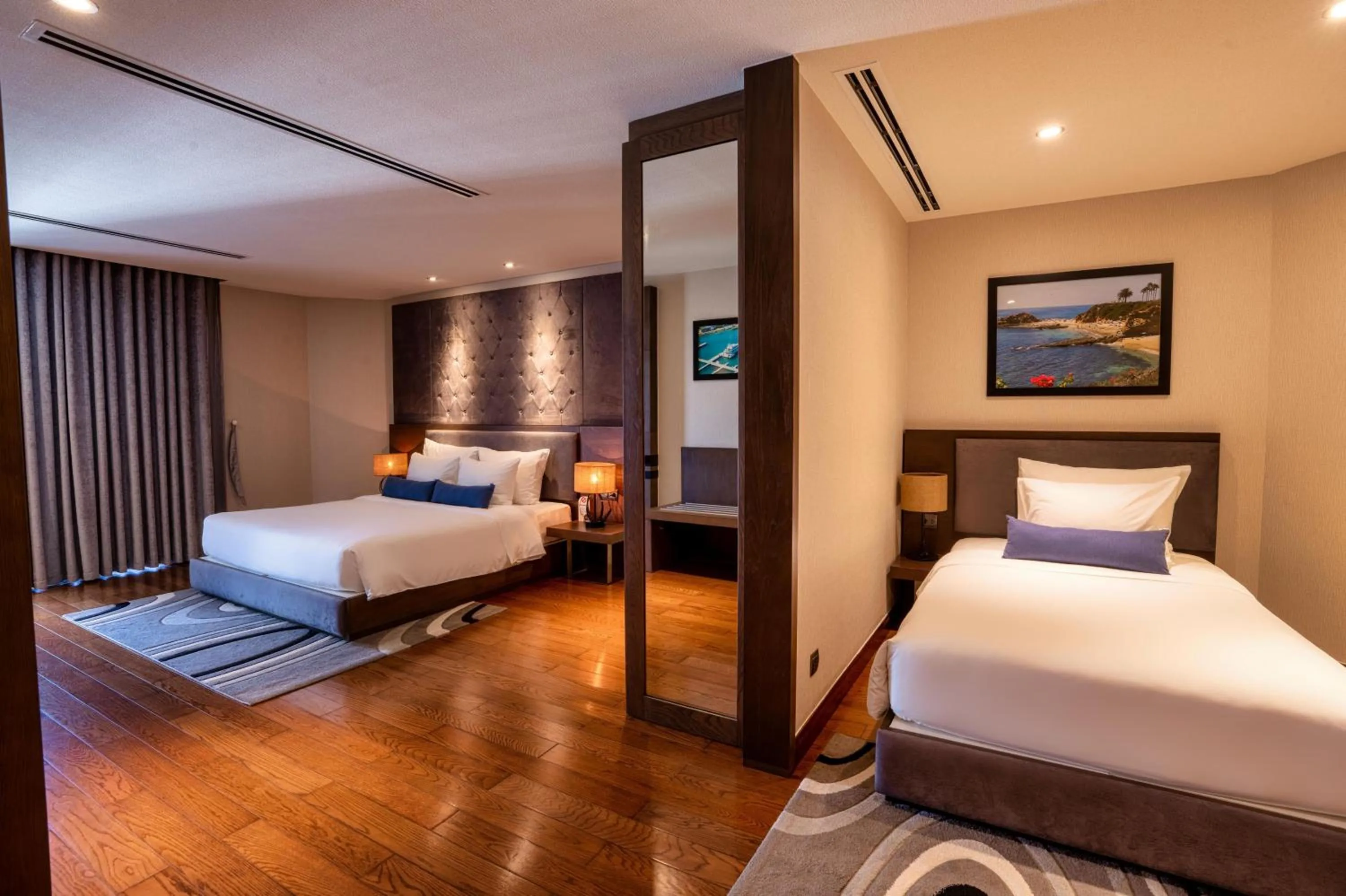 Bedroom, Bed in The Malibu Hotel