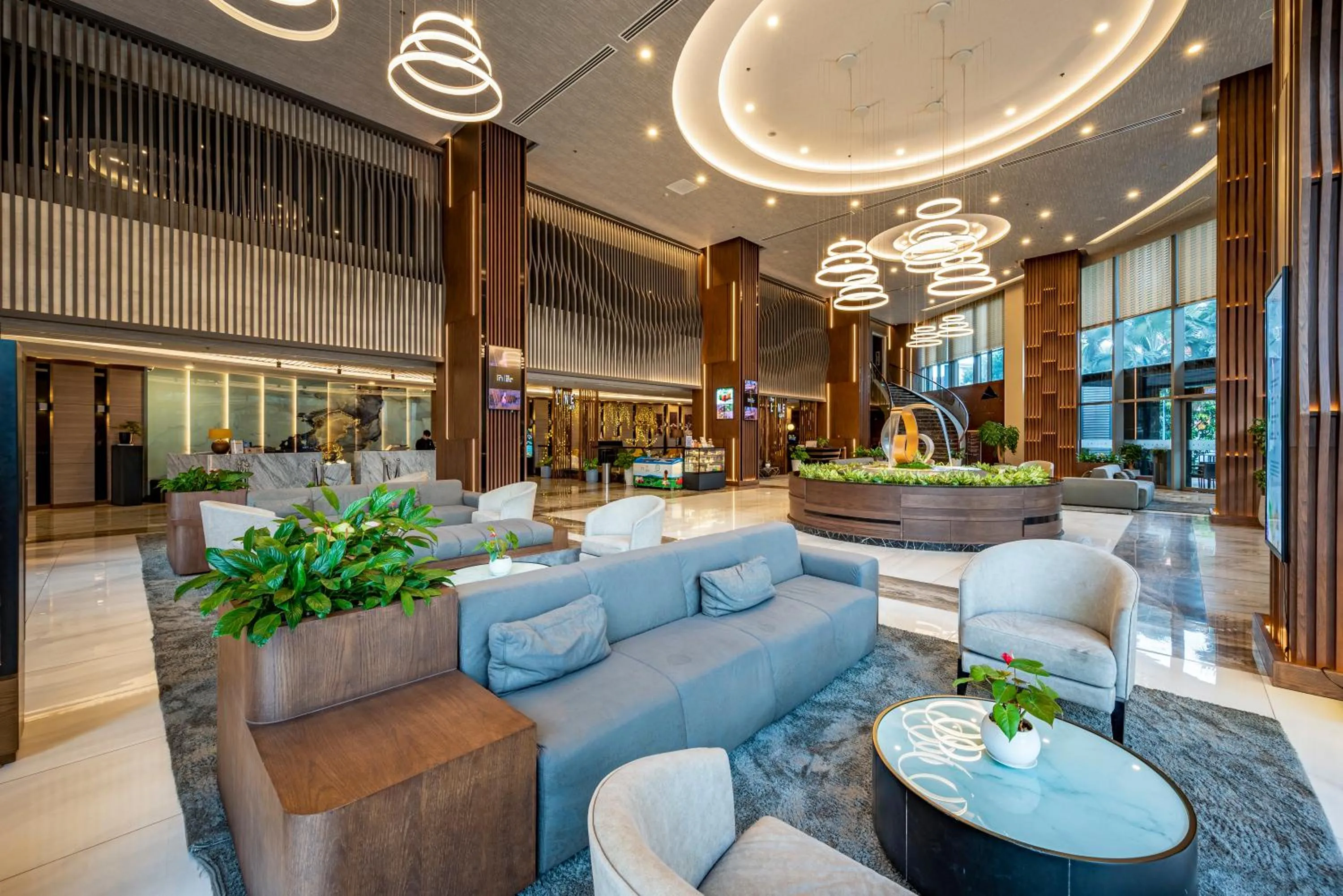 Lobby or reception in The Malibu Hotel