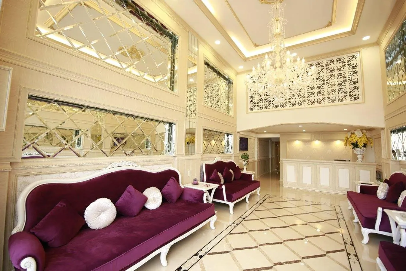 Lobby or reception in Kim Hoa Hotel