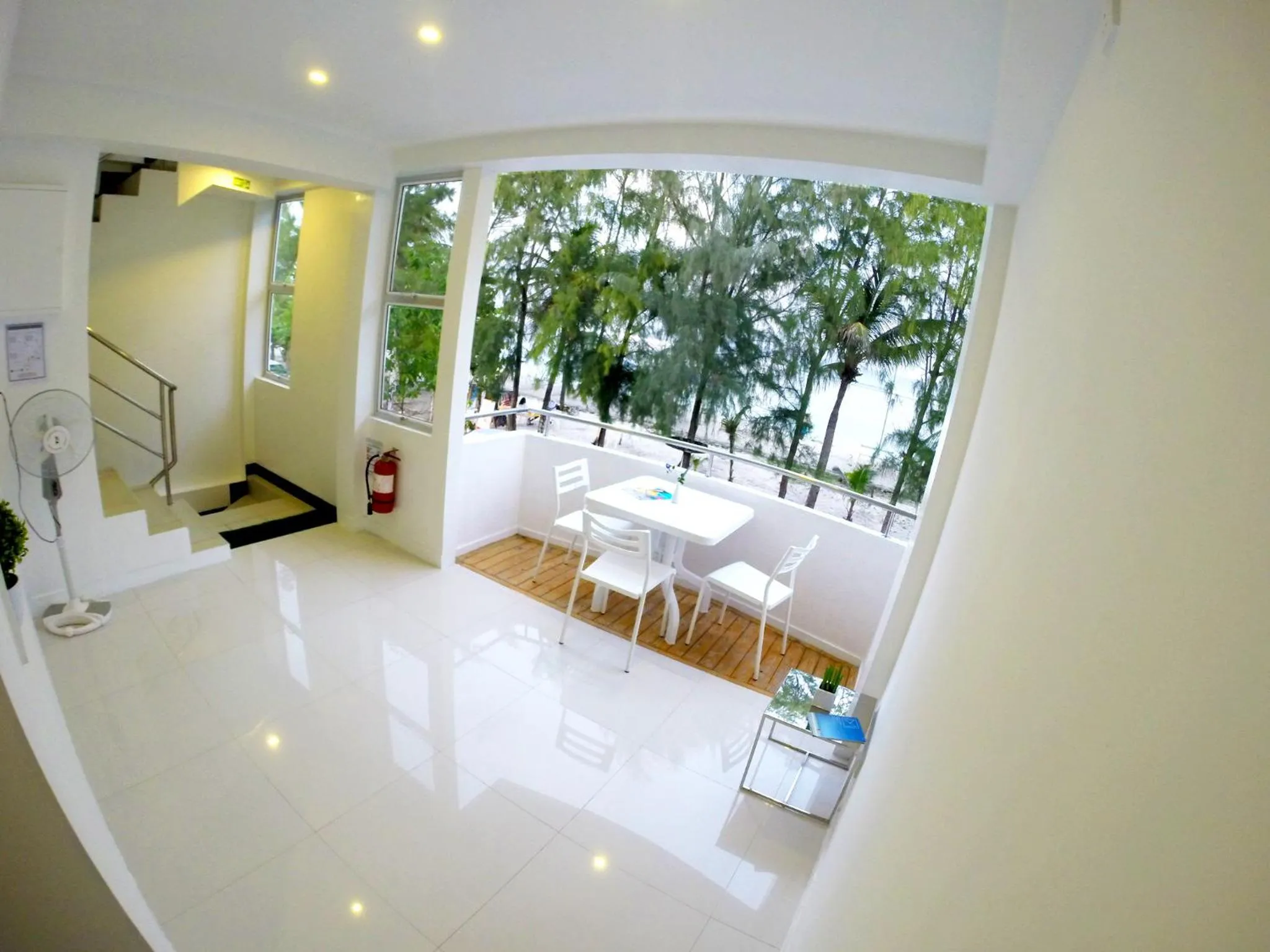 Balcony/Terrace in Planktons Beach