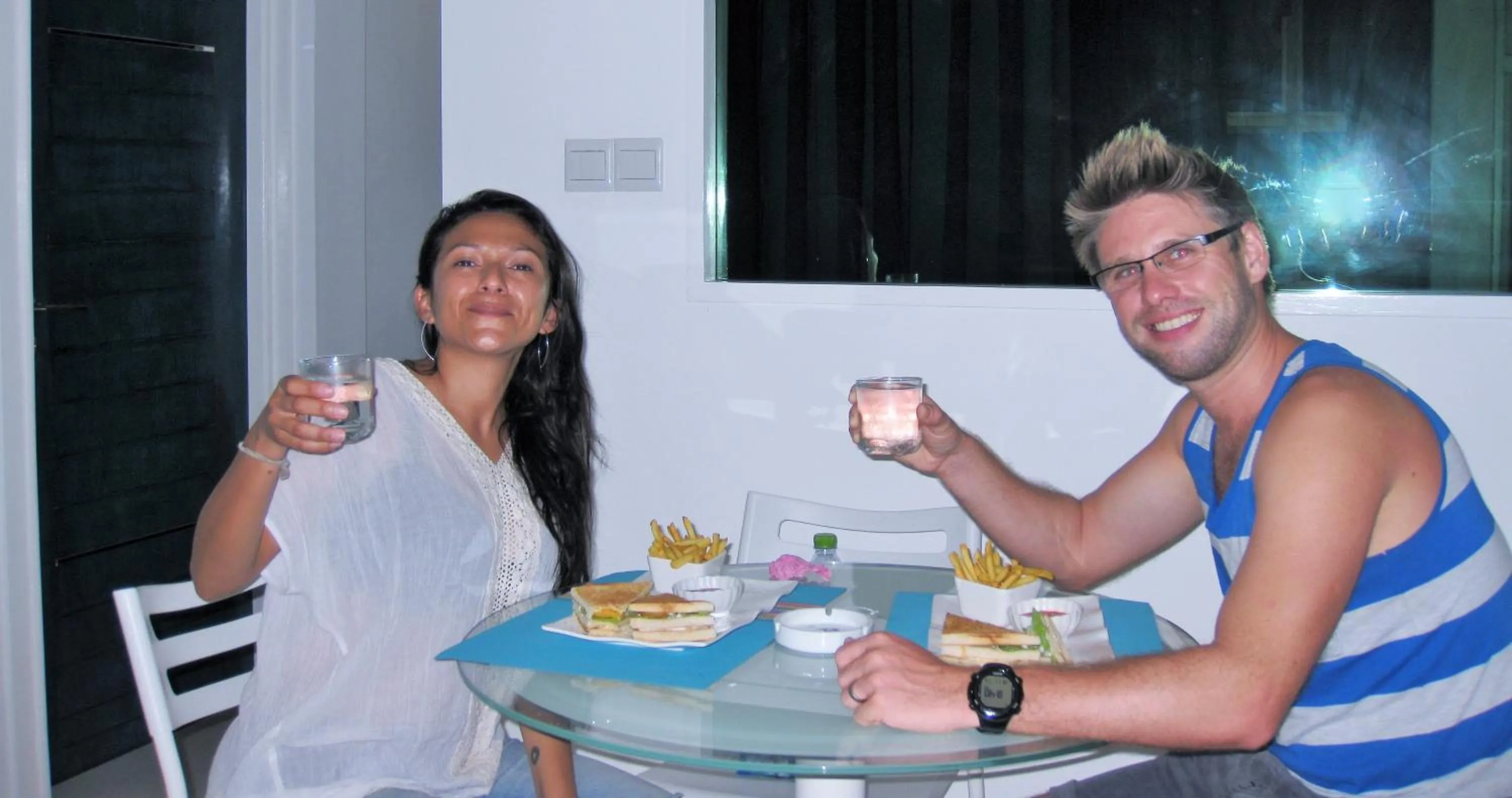 Guests in Planktons Beach