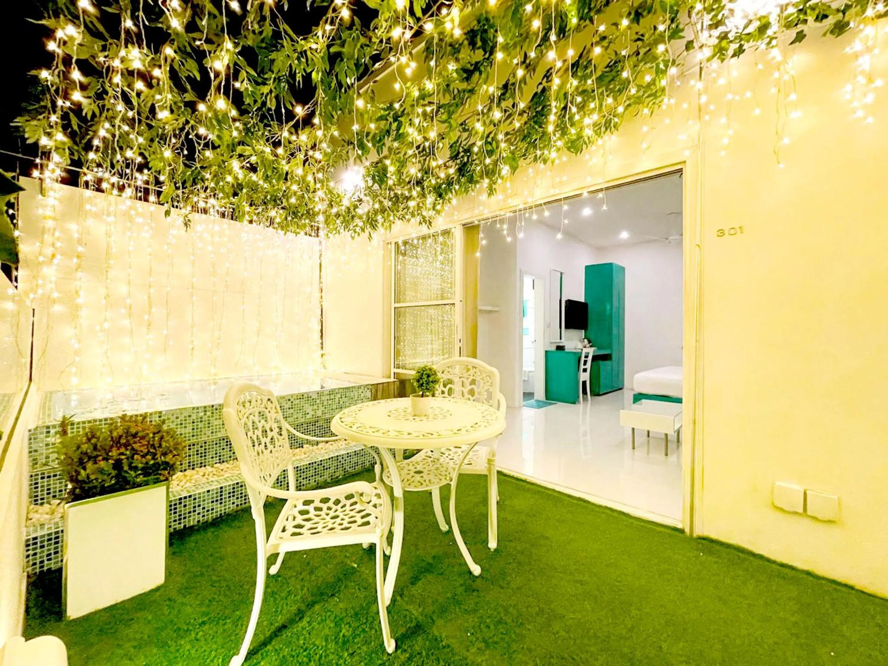 Balcony/Terrace in Planktons Beach