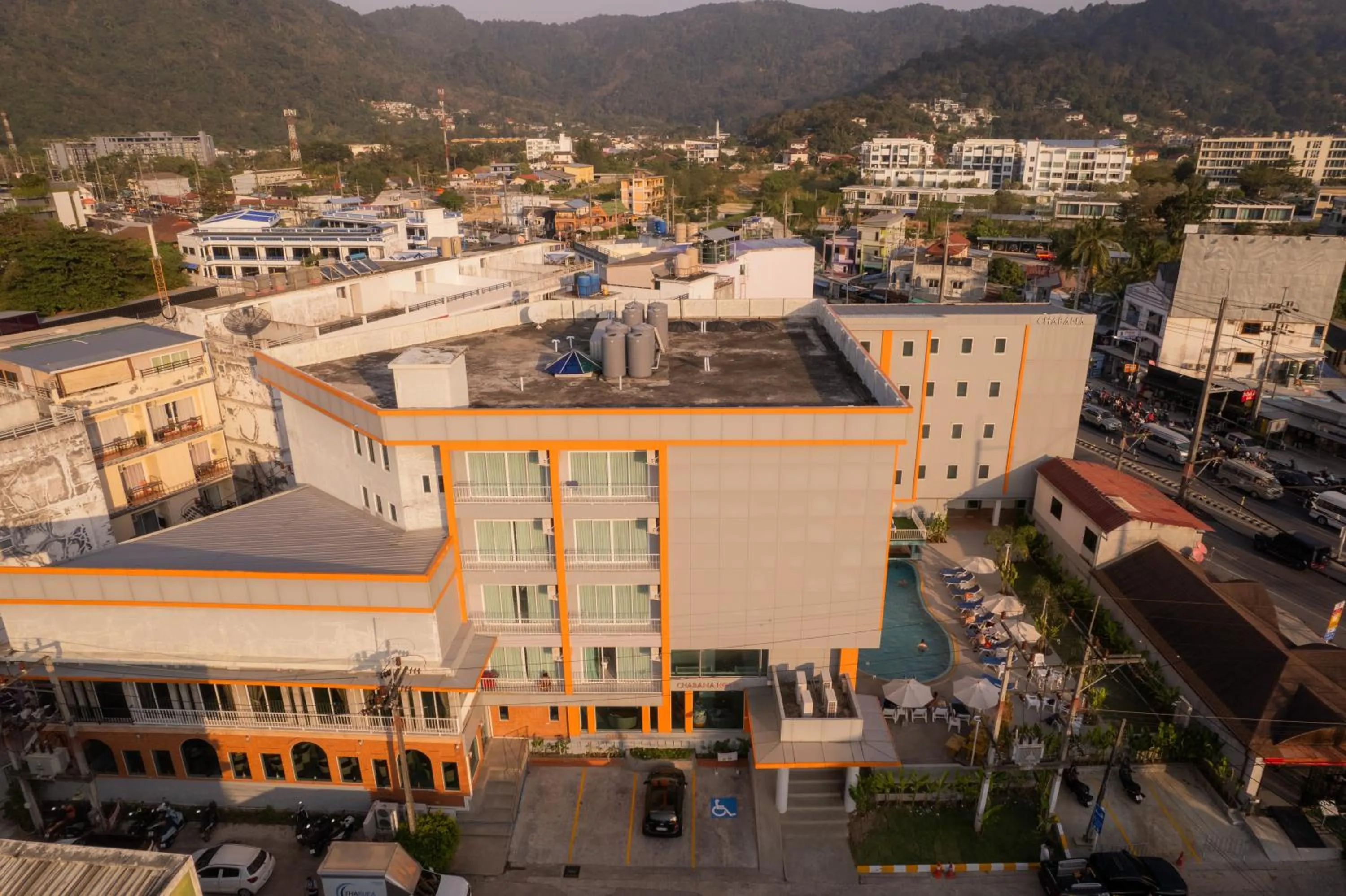 Property building in Chabana Kamala Hotel