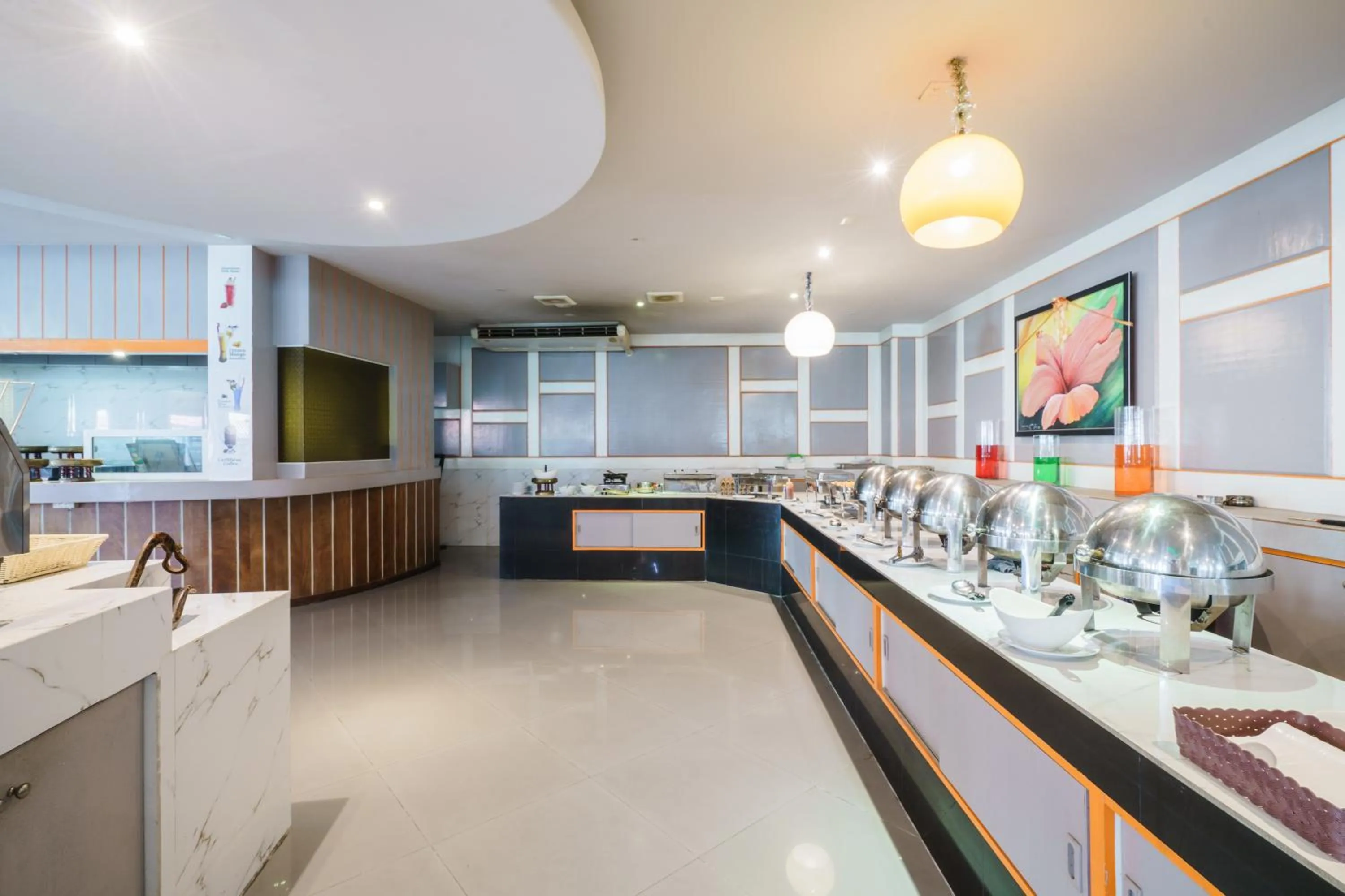 Breakfast in Chabana Kamala Hotel