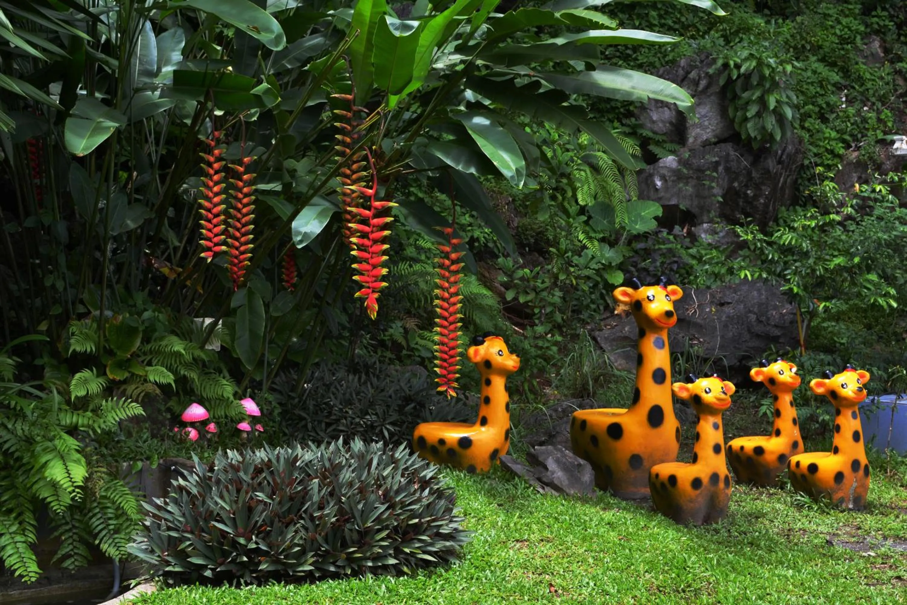 Garden in Khao Chang View Resort