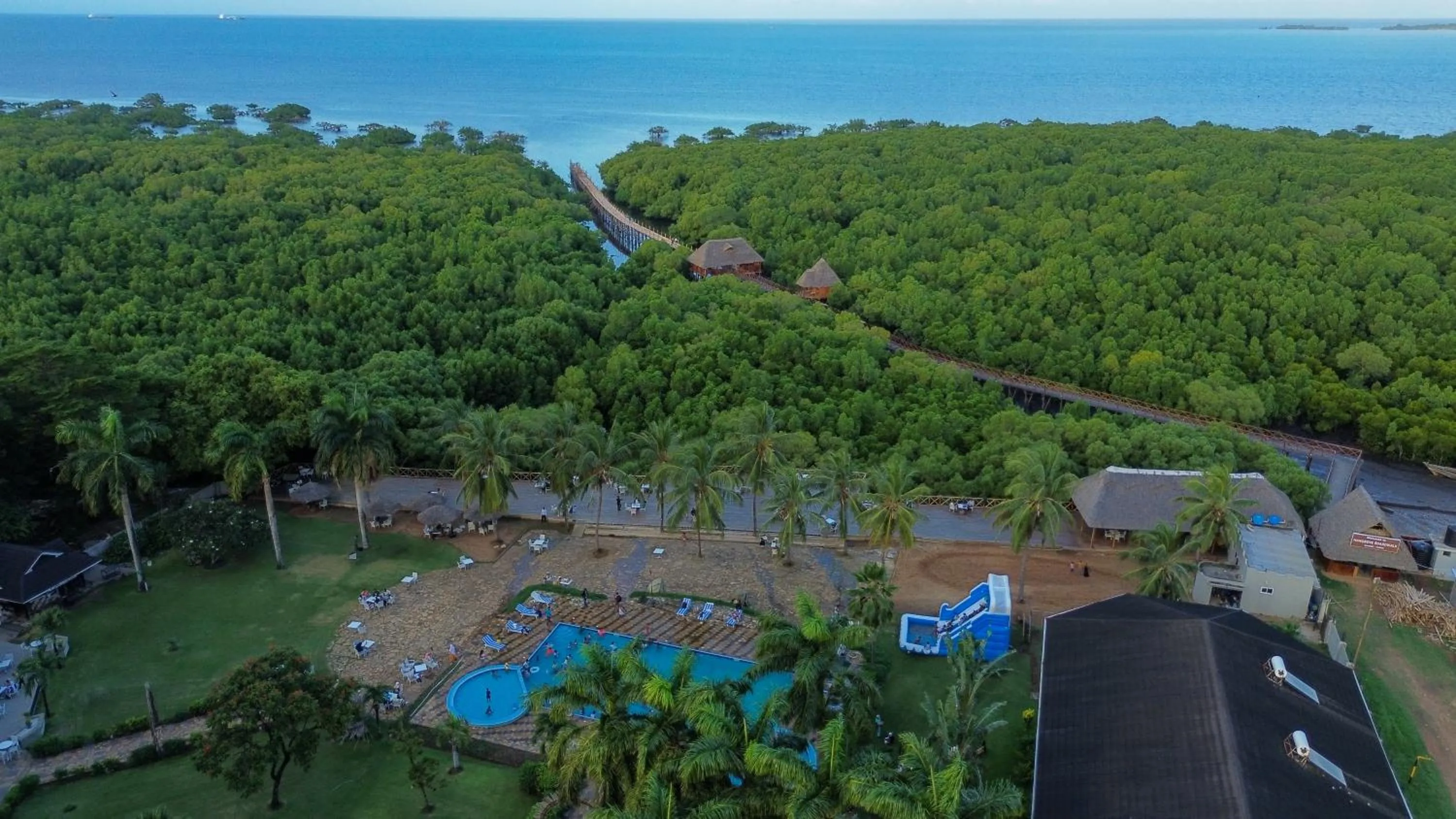 Sea view in Tanga Beach Resort & Spa