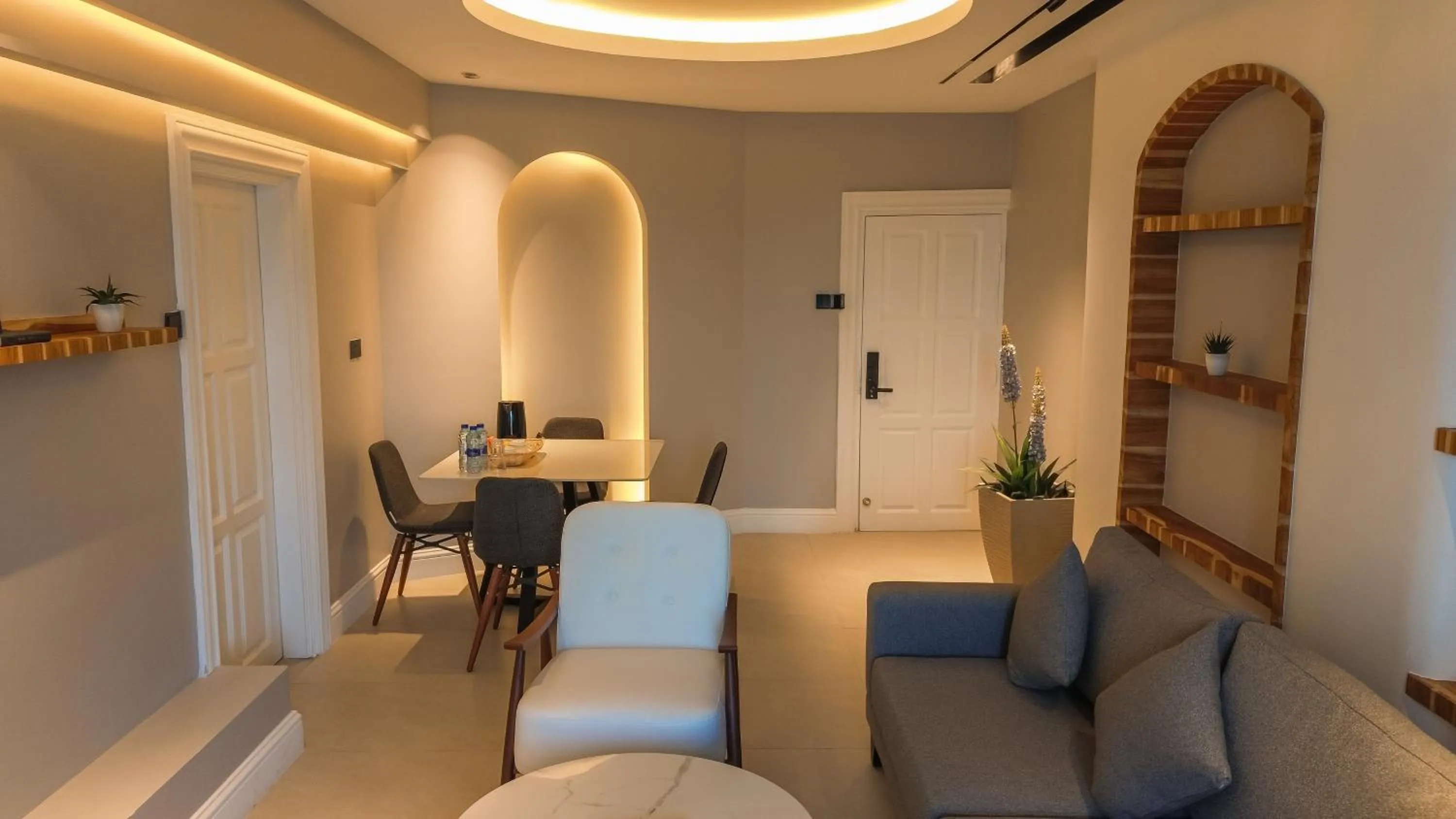 Living room in Tanga Beach Resort & Spa