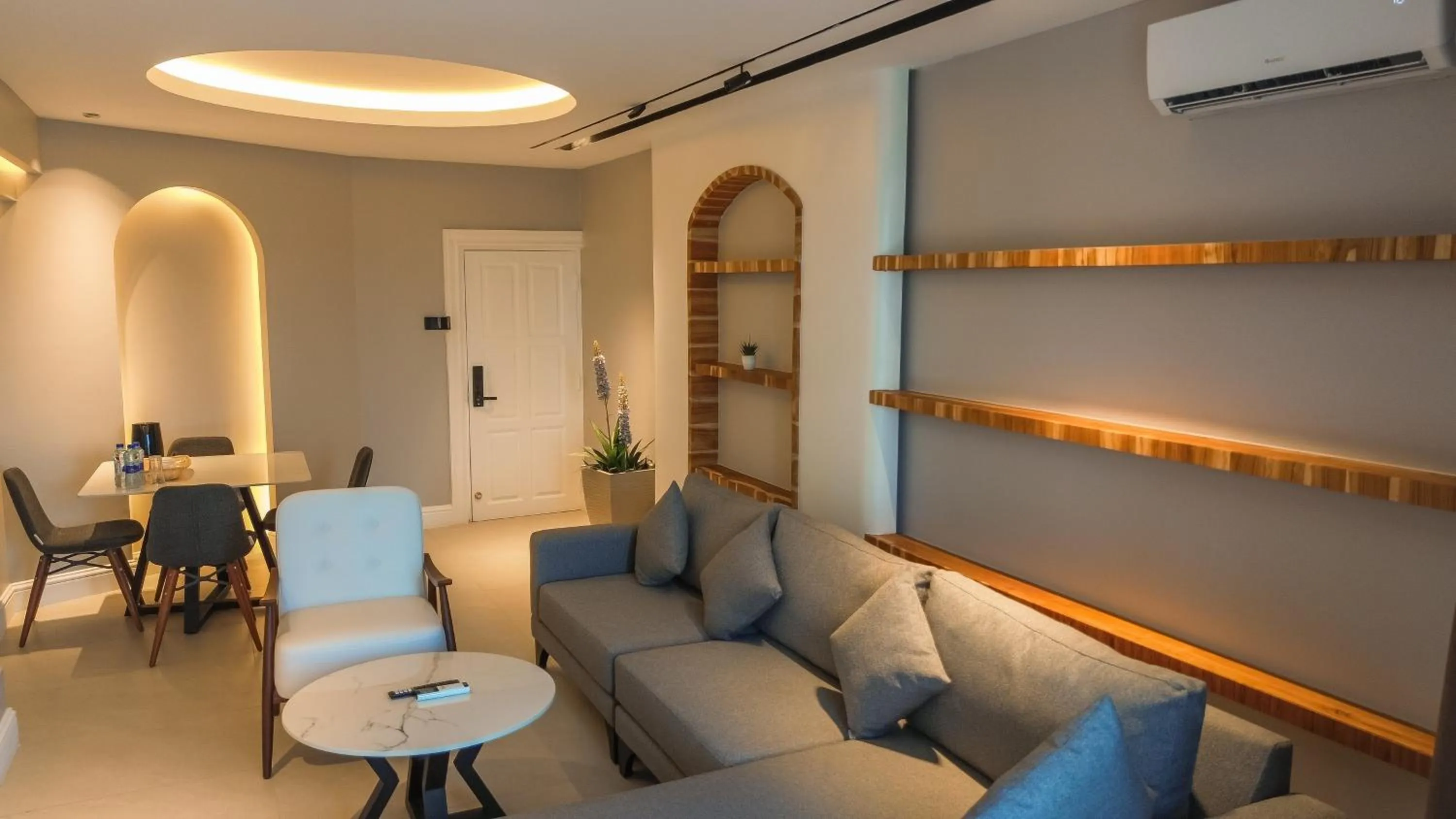 Seating area in Tanga Beach Resort & Spa