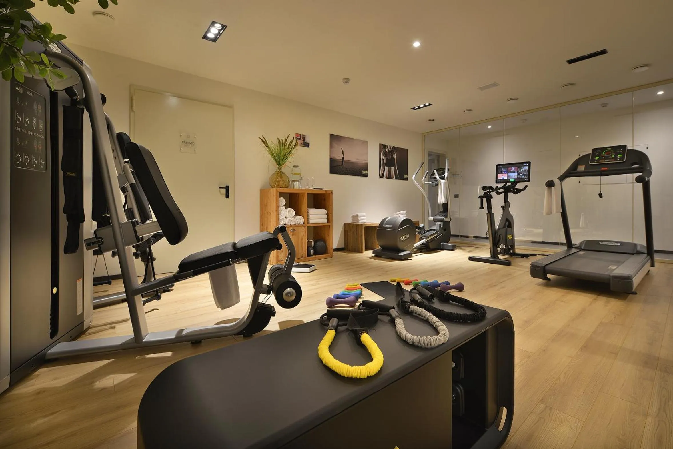 Fitness centre/facilities in Hotel Sporting Family Hospitality
