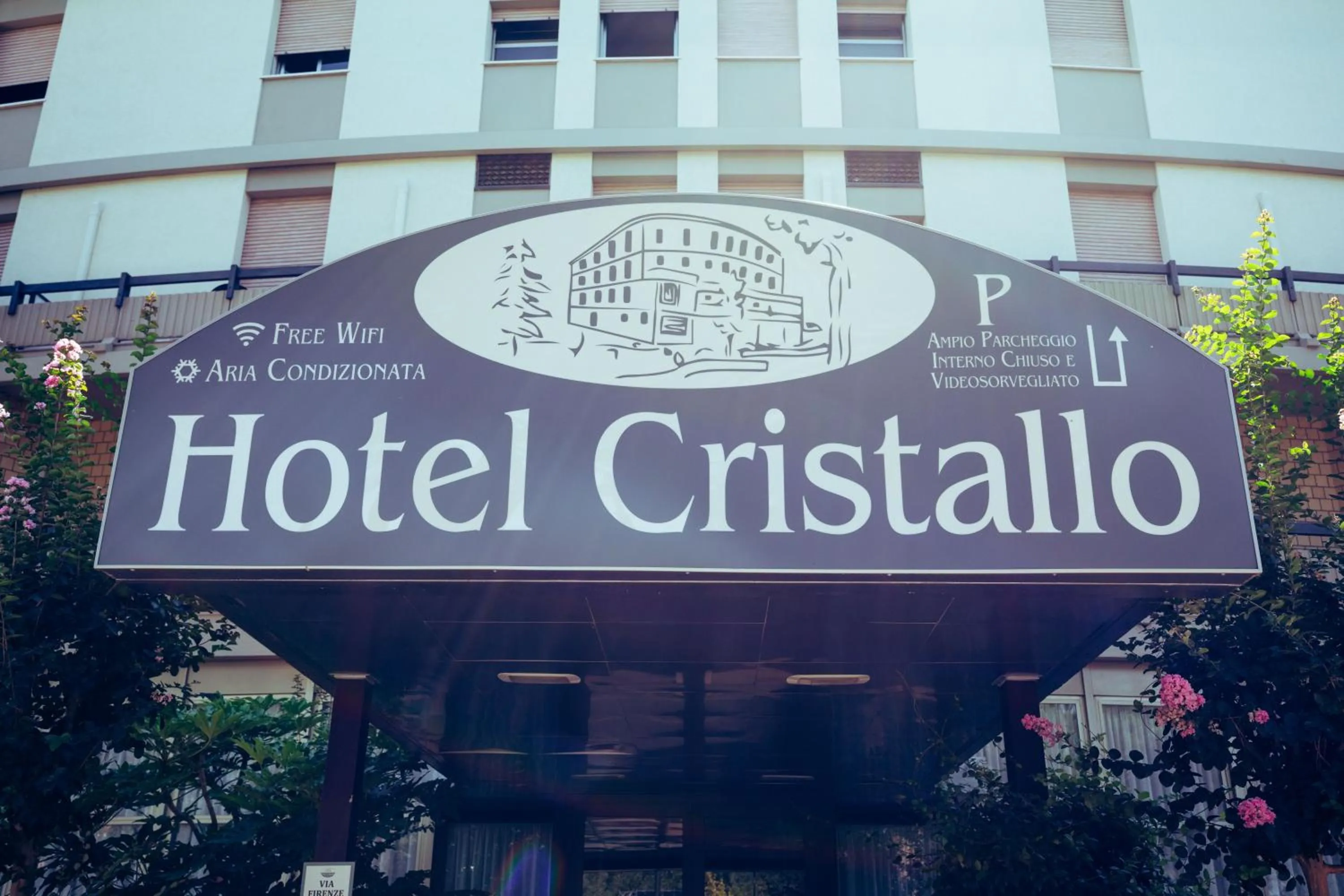 Property logo or sign in Hotel Cristallo