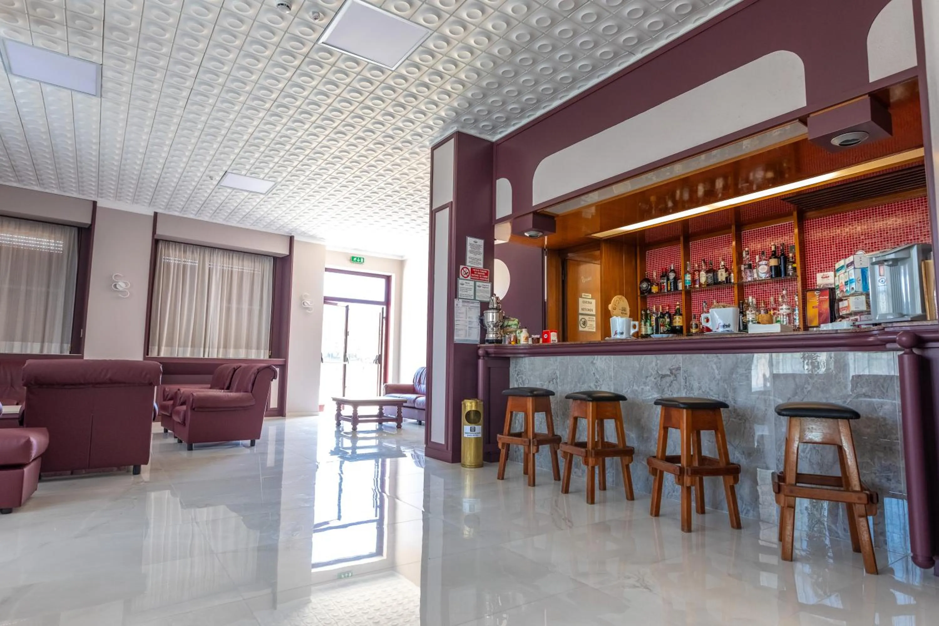 Lobby or reception in Hotel Cristallo