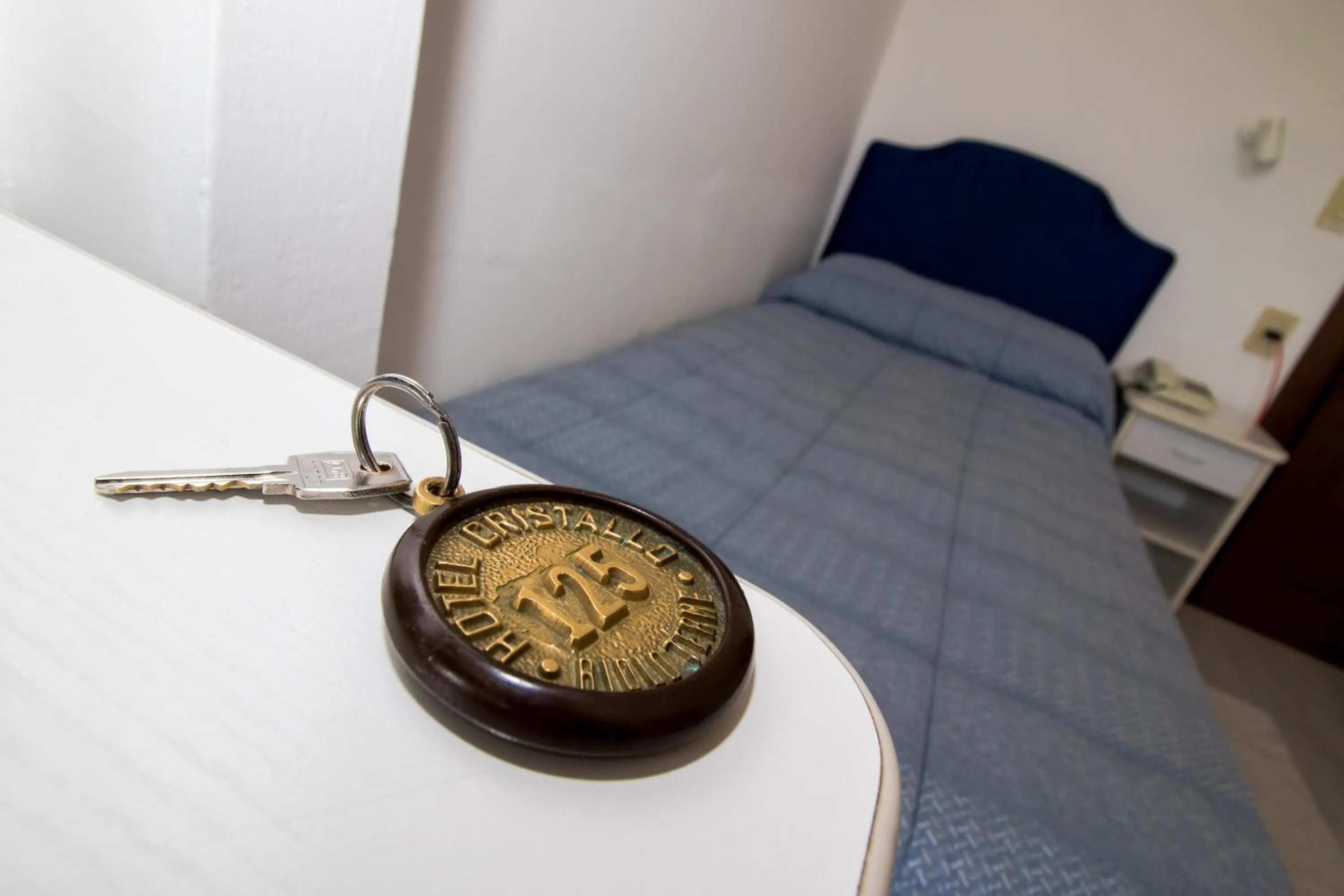 Bed in Hotel Cristallo