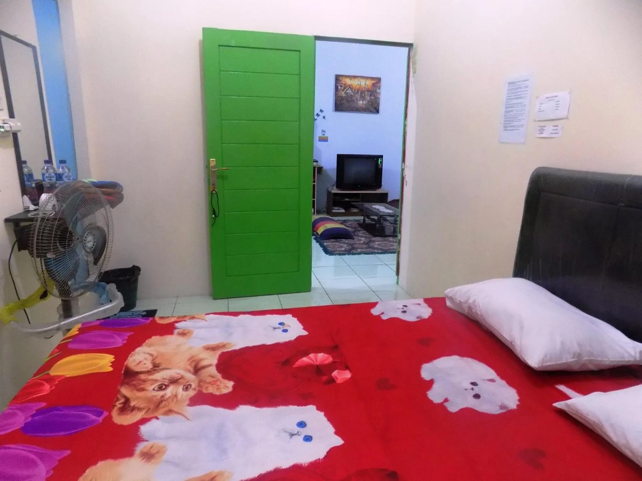 Bed in Amelia 2 Guest House Syariah