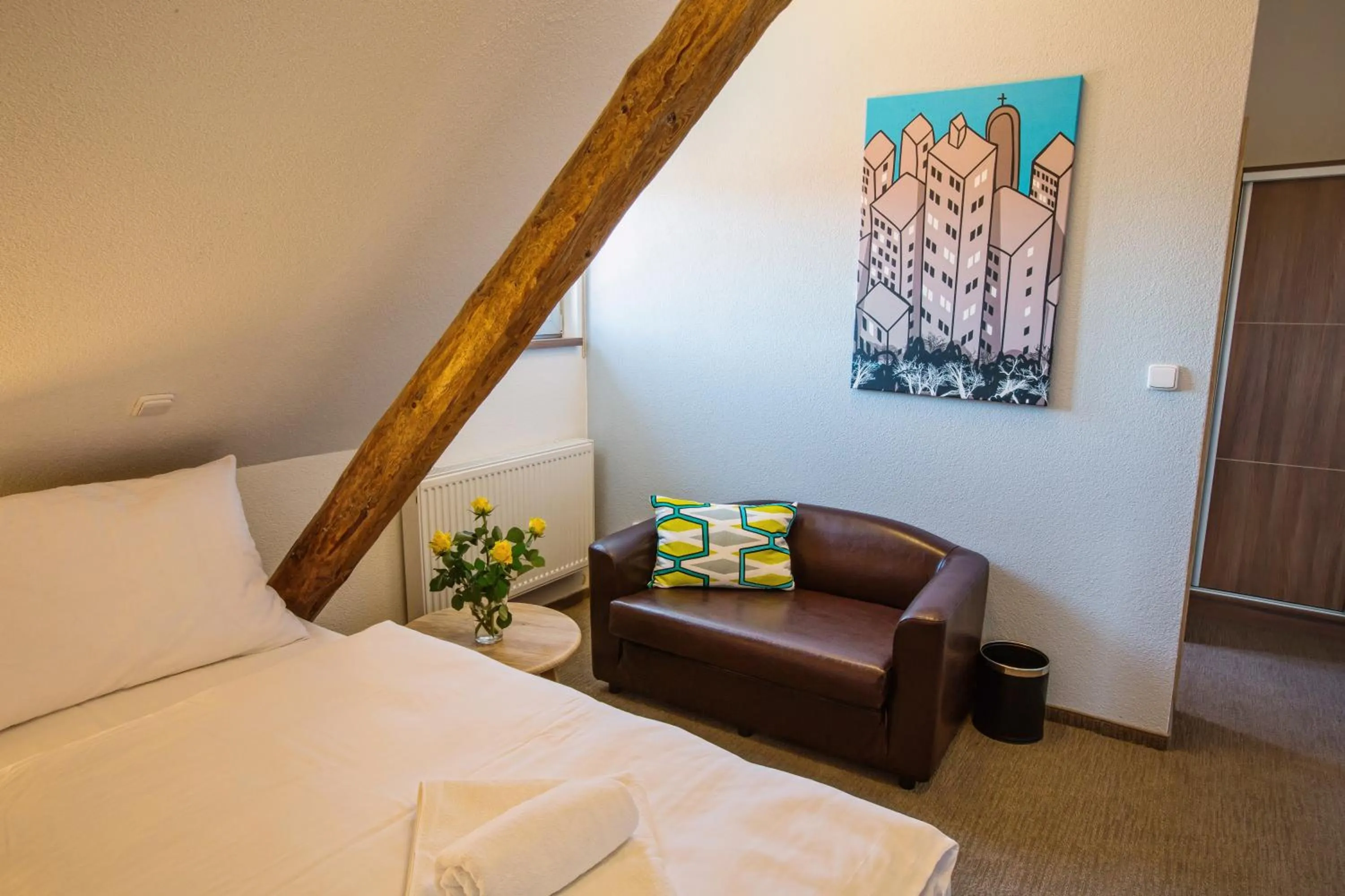 Photo of the whole room, Bed in Hotel Na Šustně