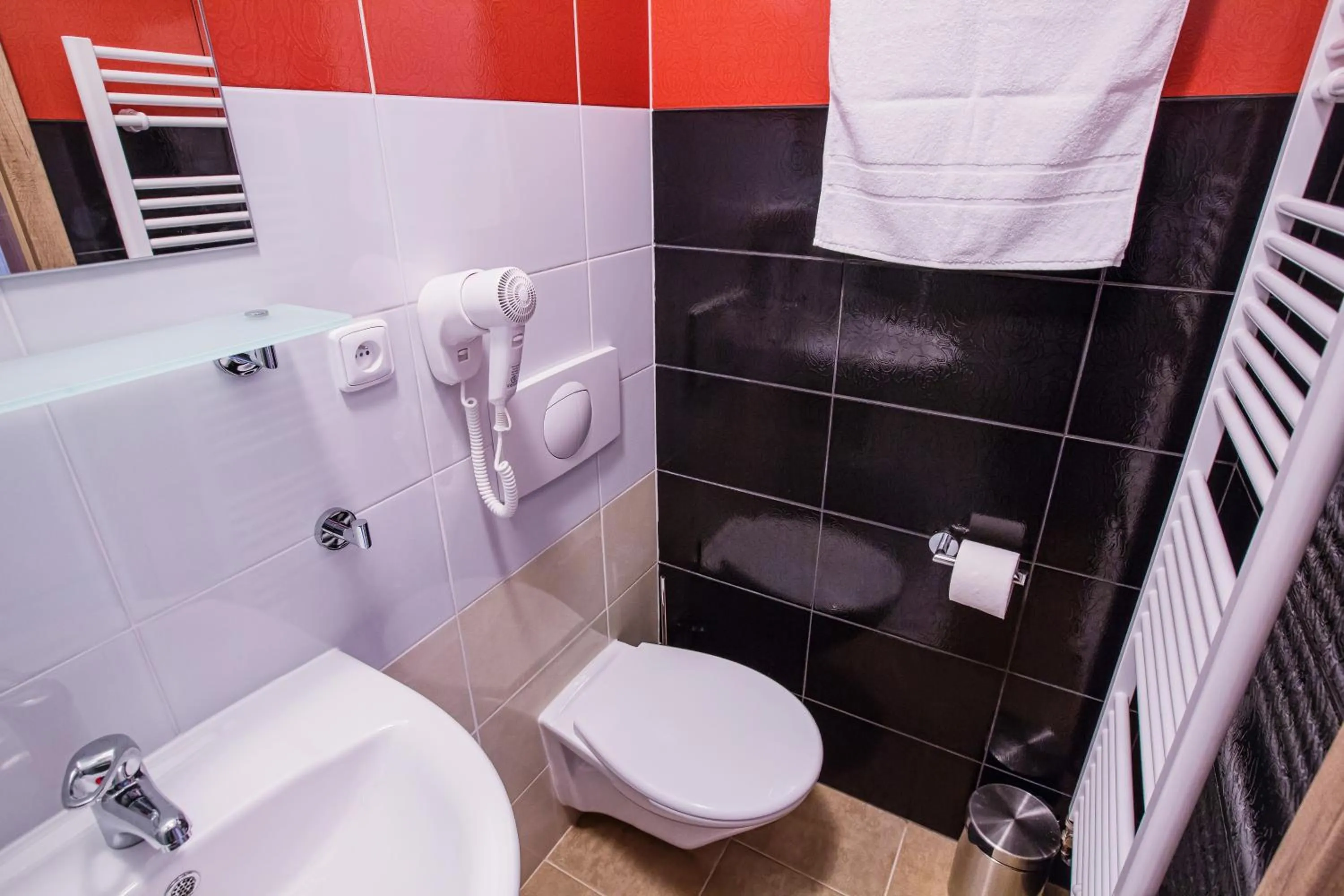 Bathroom in Hotel Na Šustně