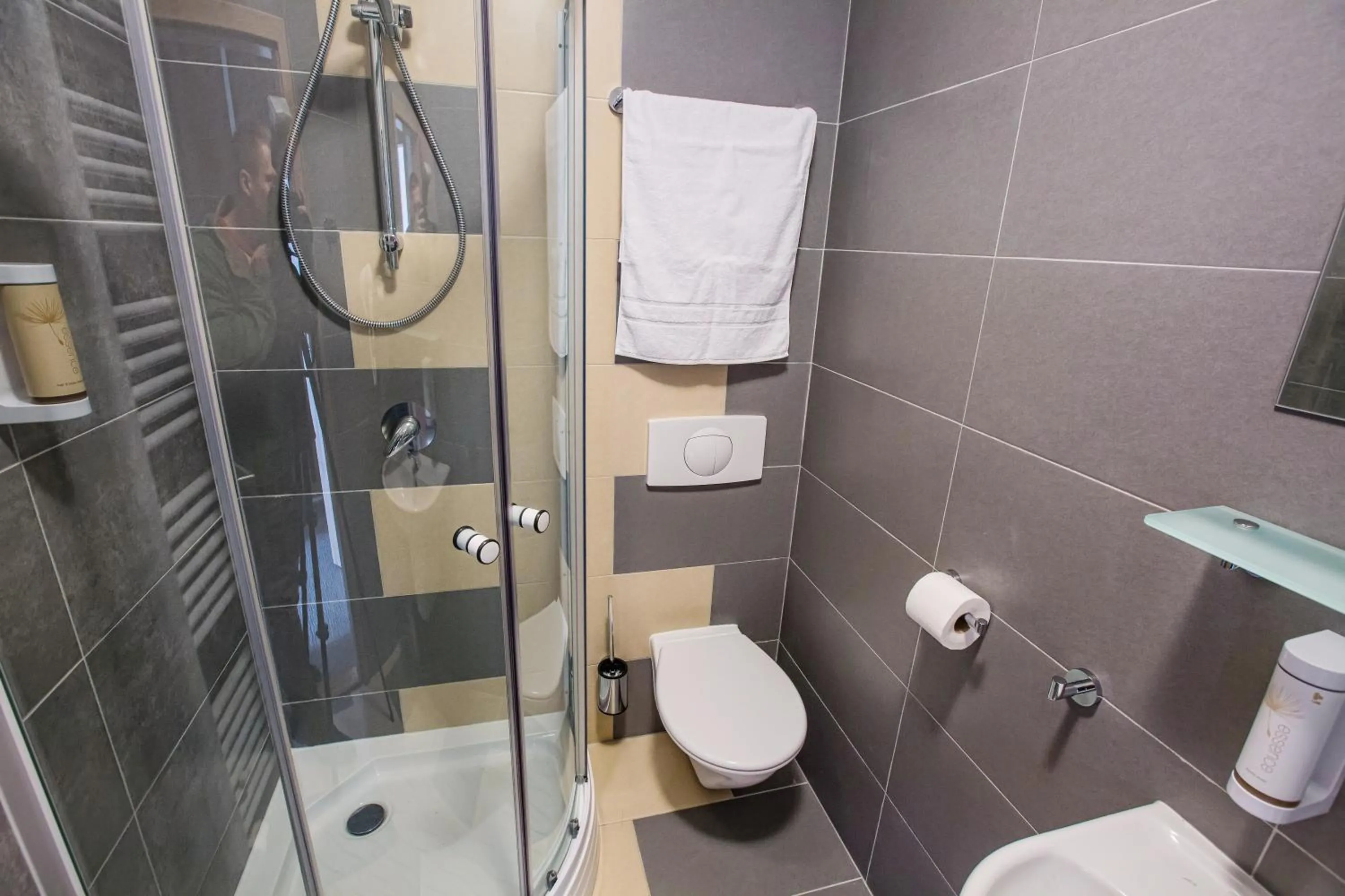 Bathroom in Hotel Na Šustně