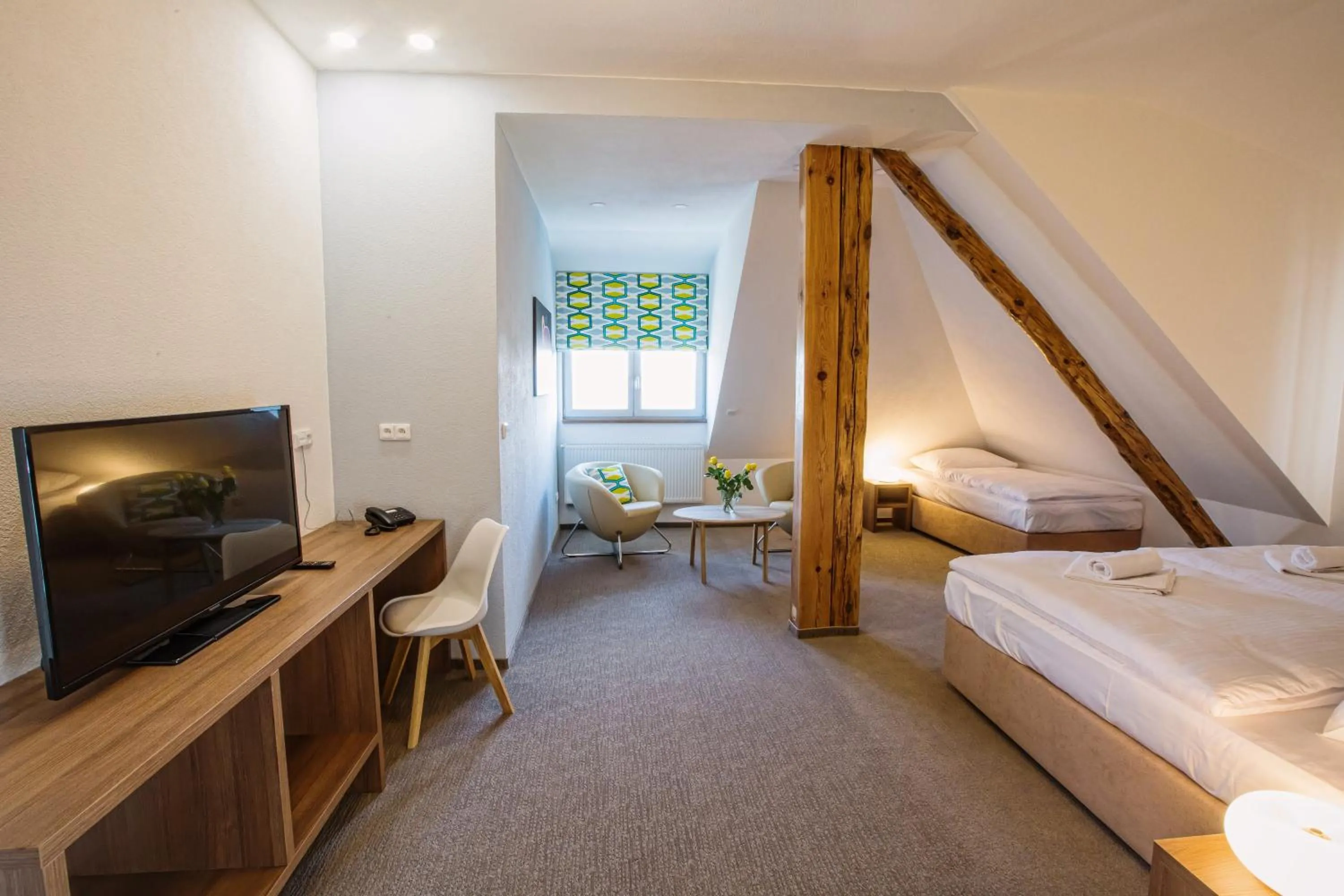 Photo of the whole room, Bed in Hotel Na Šustně