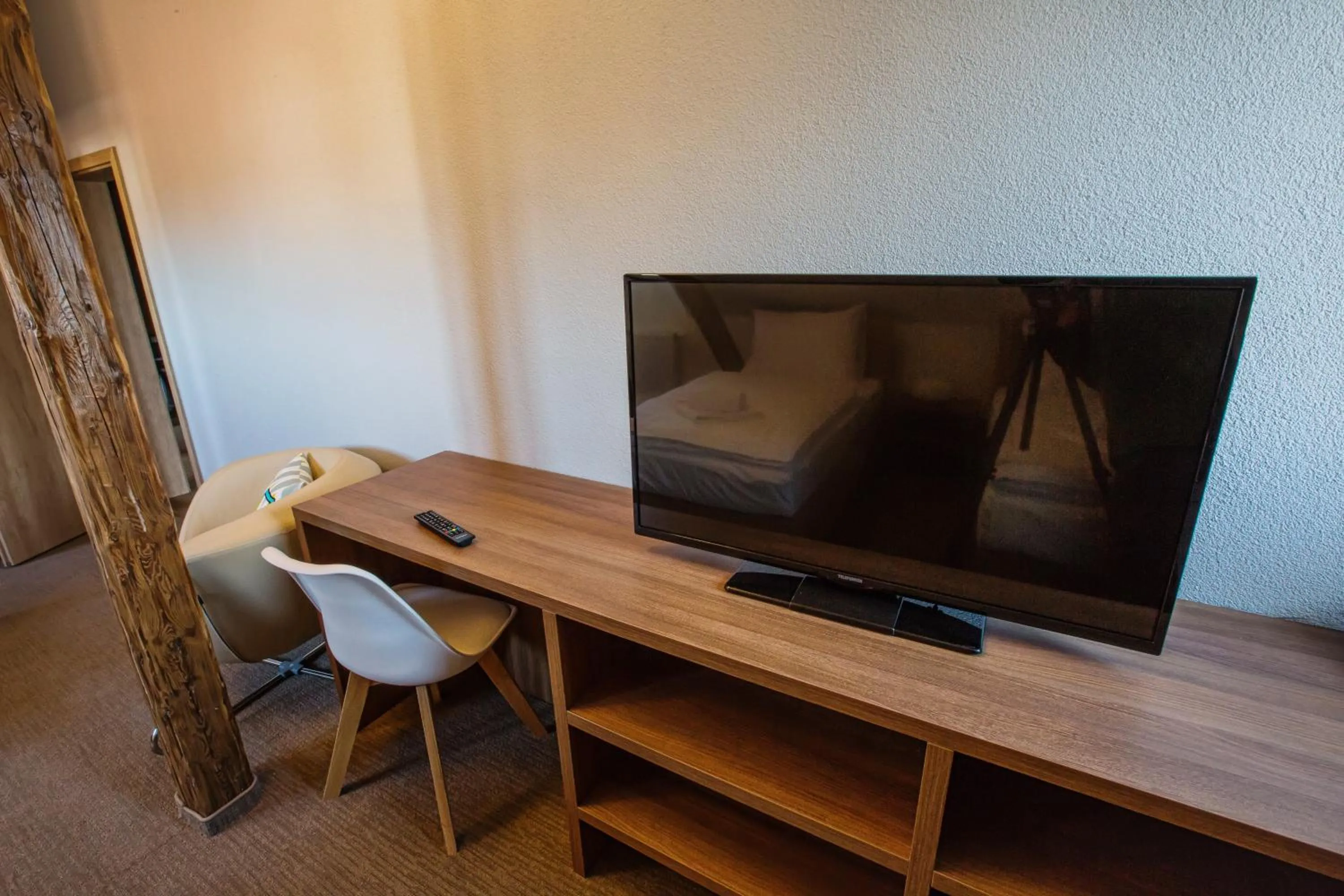 Seating area in Hotel Na Šustně