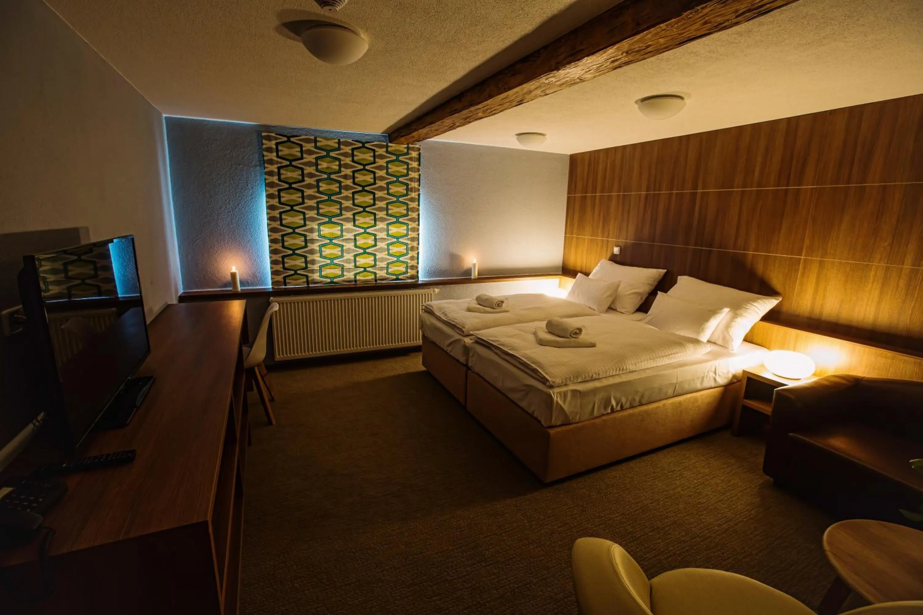 Photo of the whole room, Bed in Hotel Na Šustně