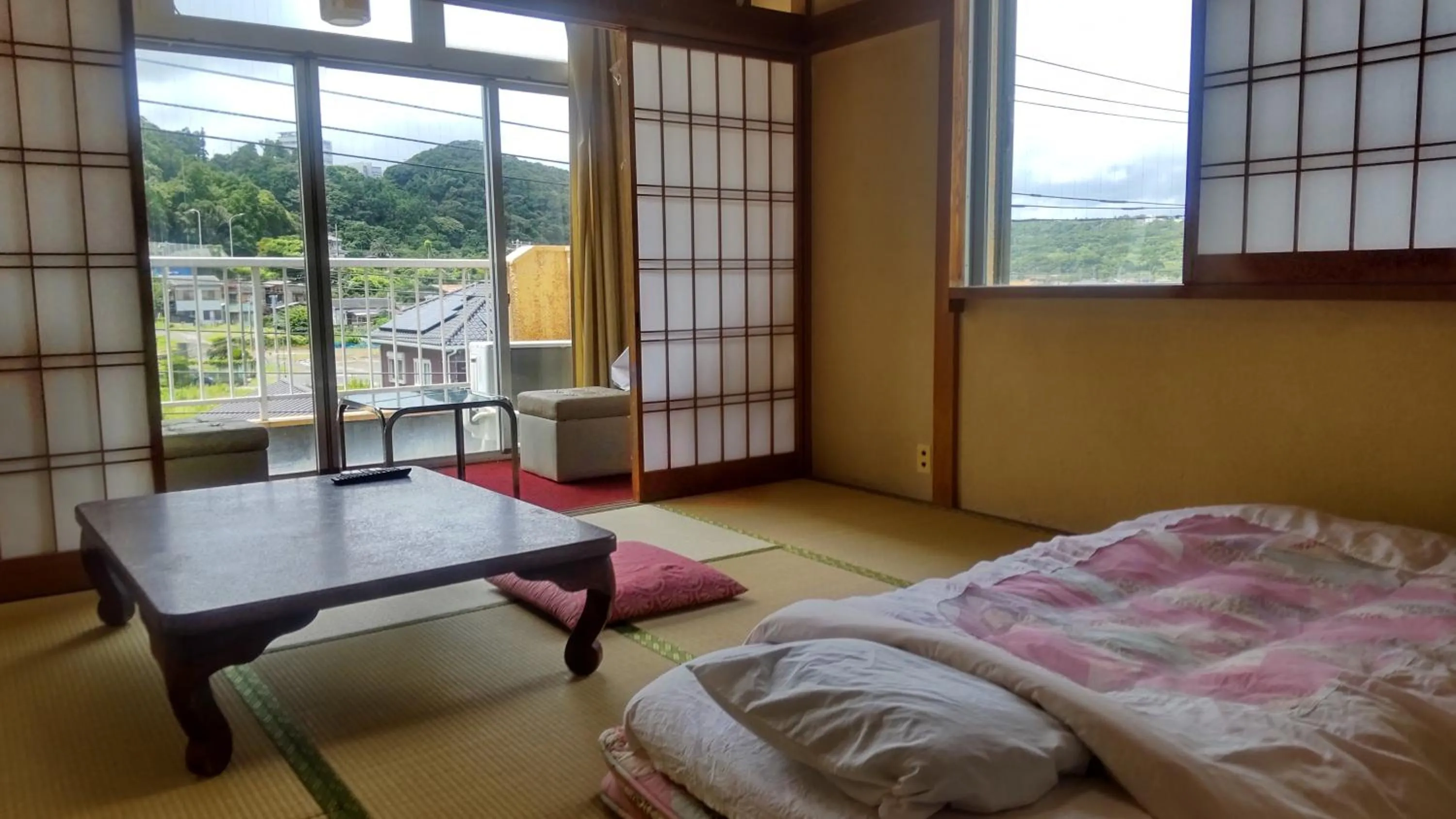 Bed in Yoshioka Ryokan
