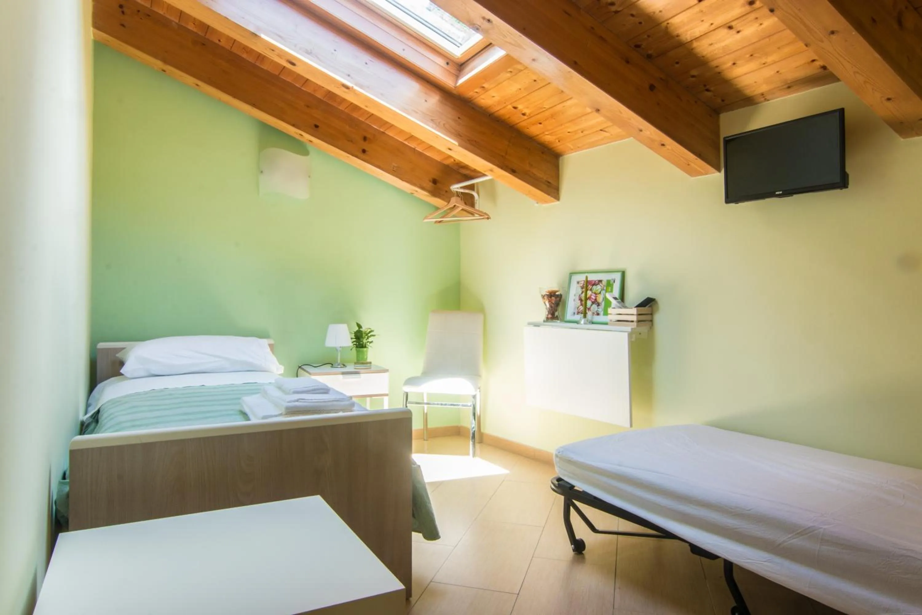 Bed in B&B Sotto un Tetto