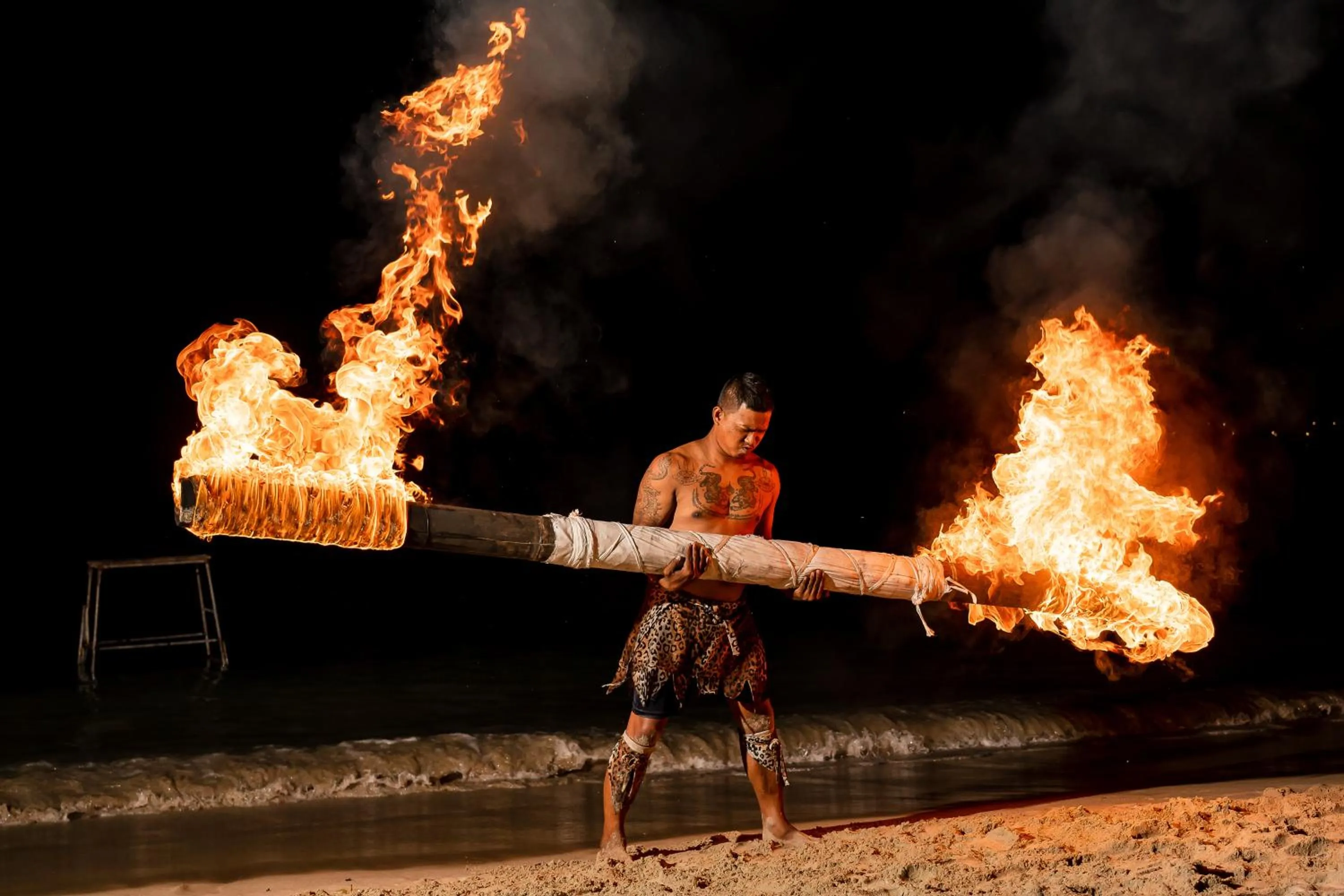 Evening entertainment in Koh Chang Paradise Resort & Spa