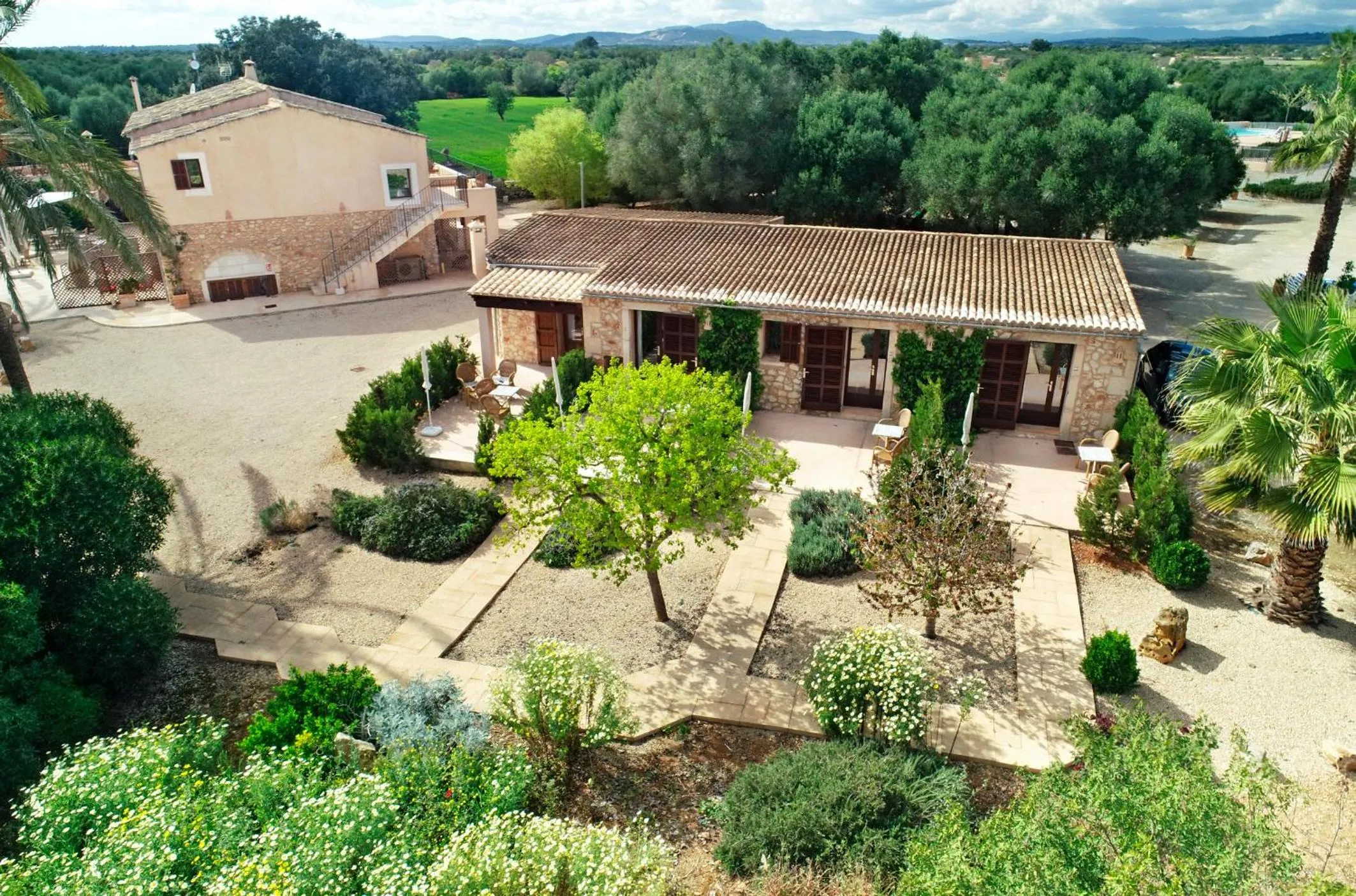 Area and facilities in Agroturismo Fincahotel Son Pou