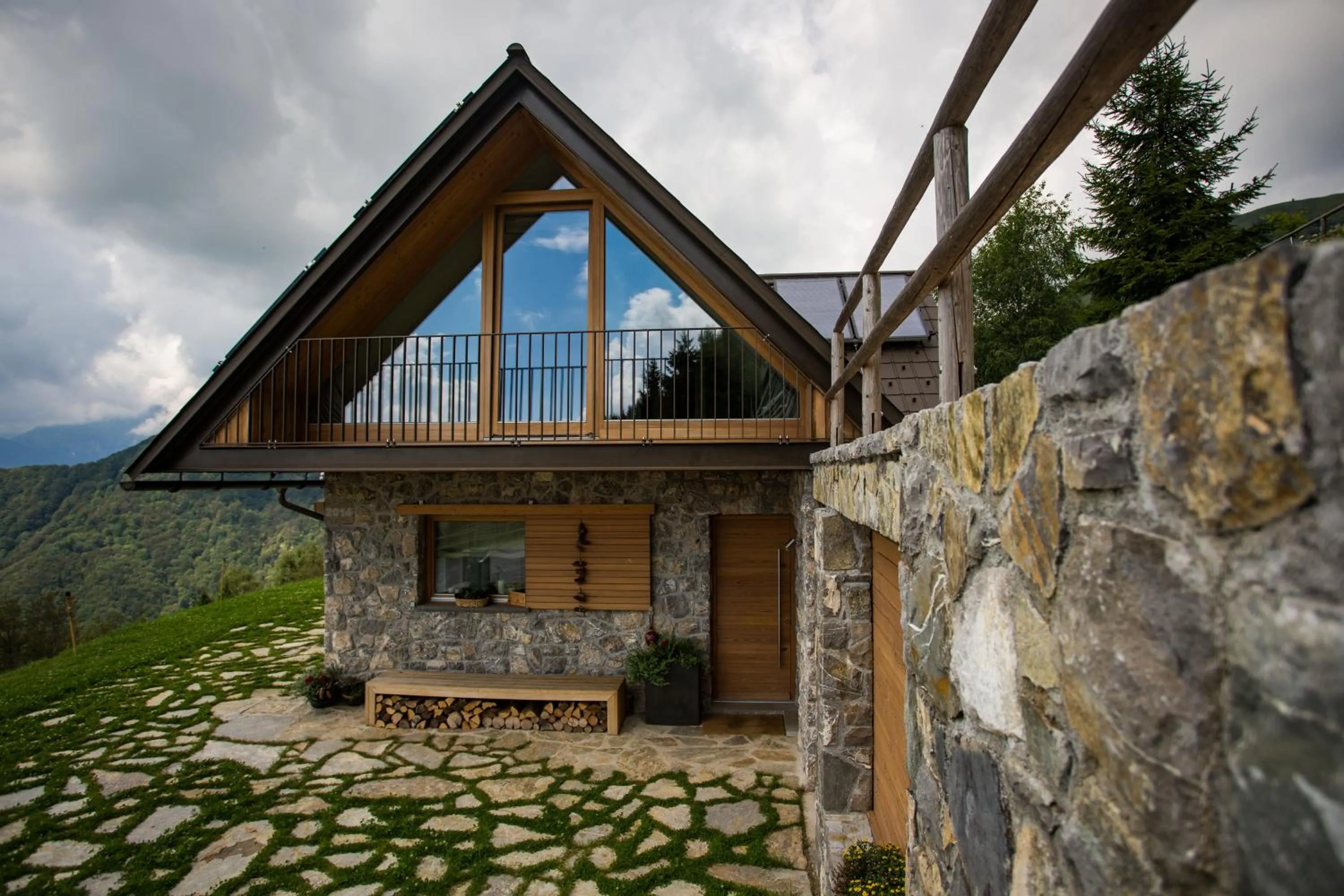 Facade/entrance in Eco Chalet Astra Montana