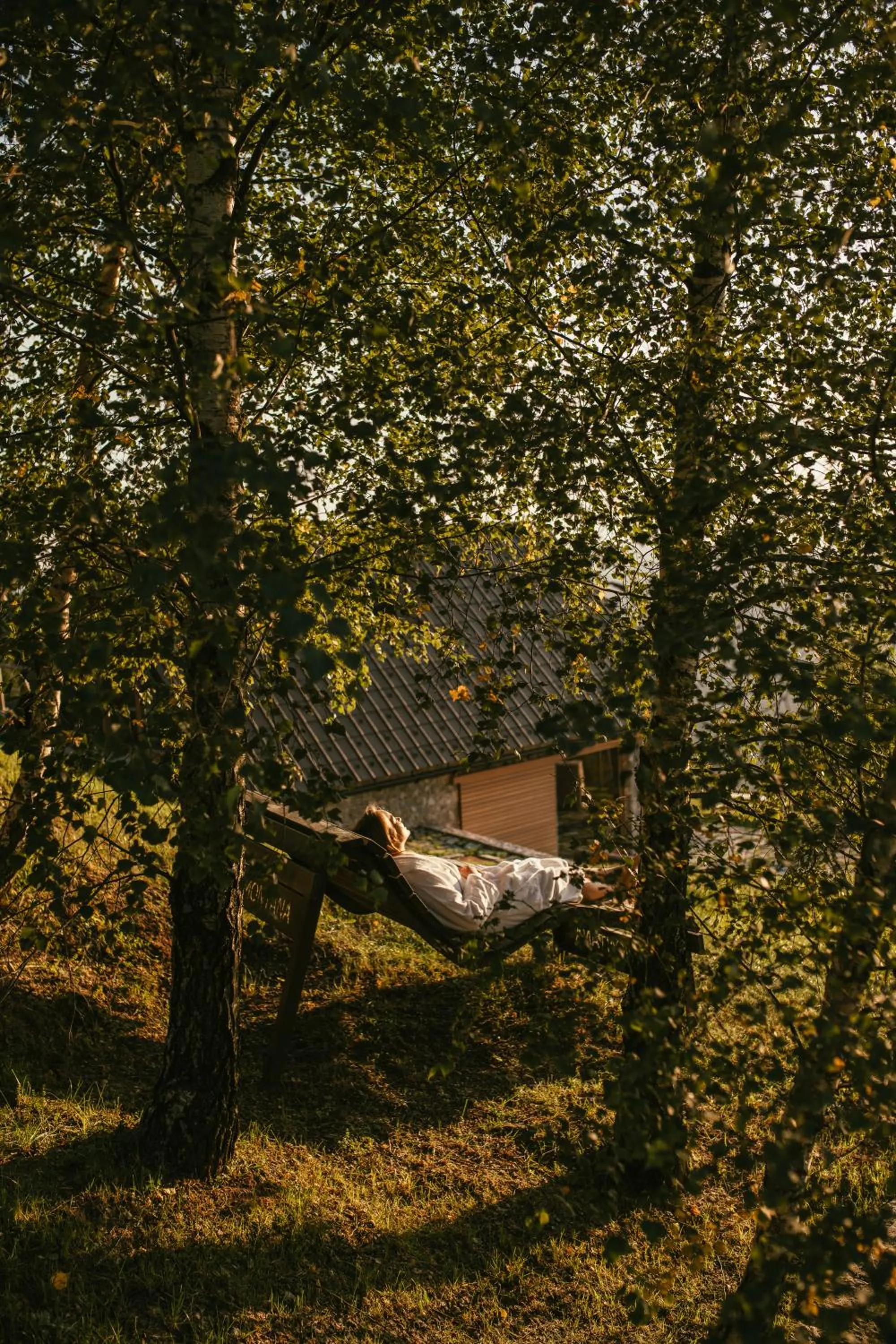 Garden in Eco Chalet Astra Montana