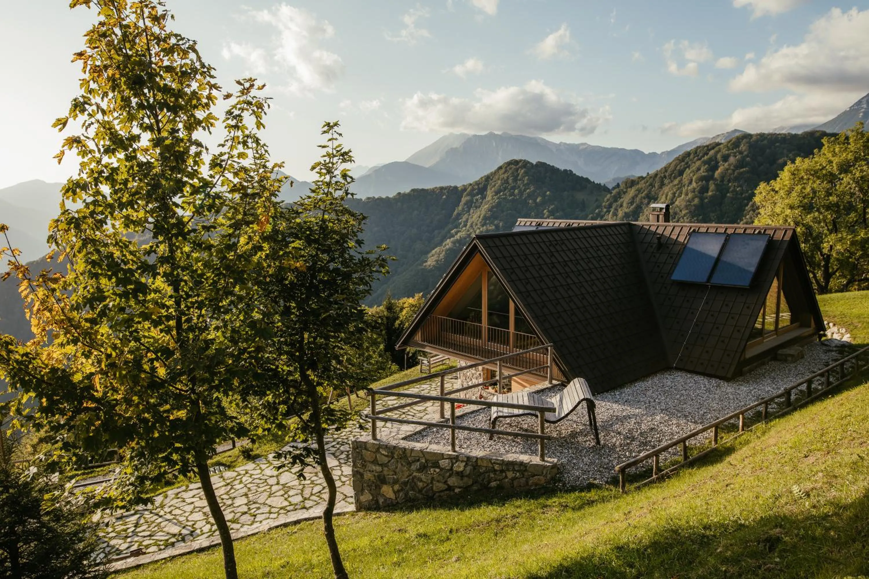 Property building in Eco Chalet Astra Montana
