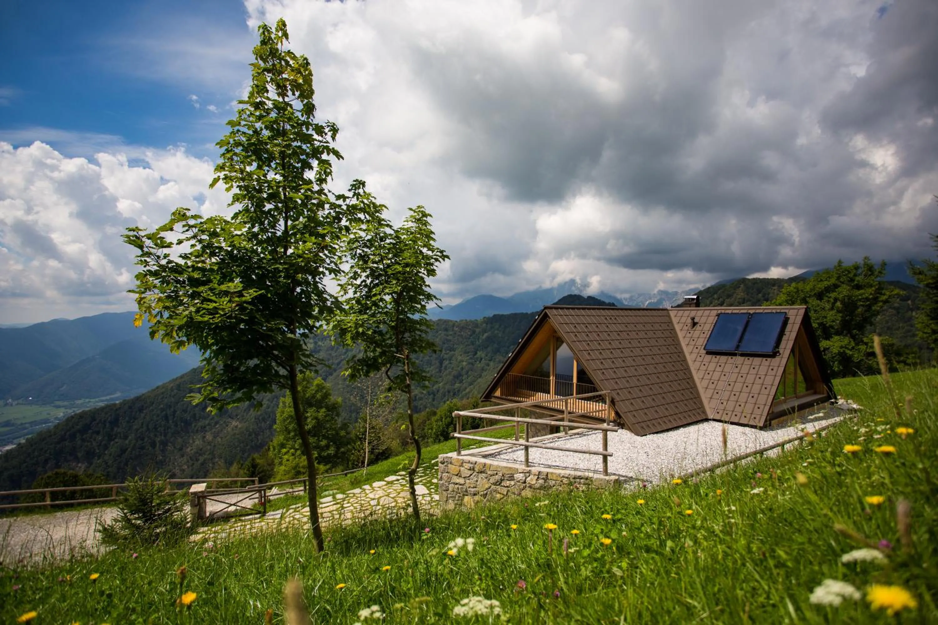 Day in Eco Chalet Astra Montana