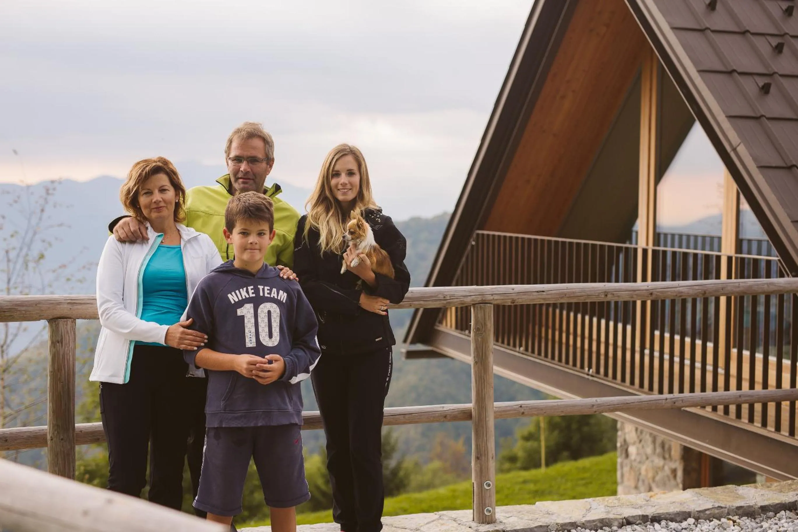 Staff in Eco Chalet Astra Montana