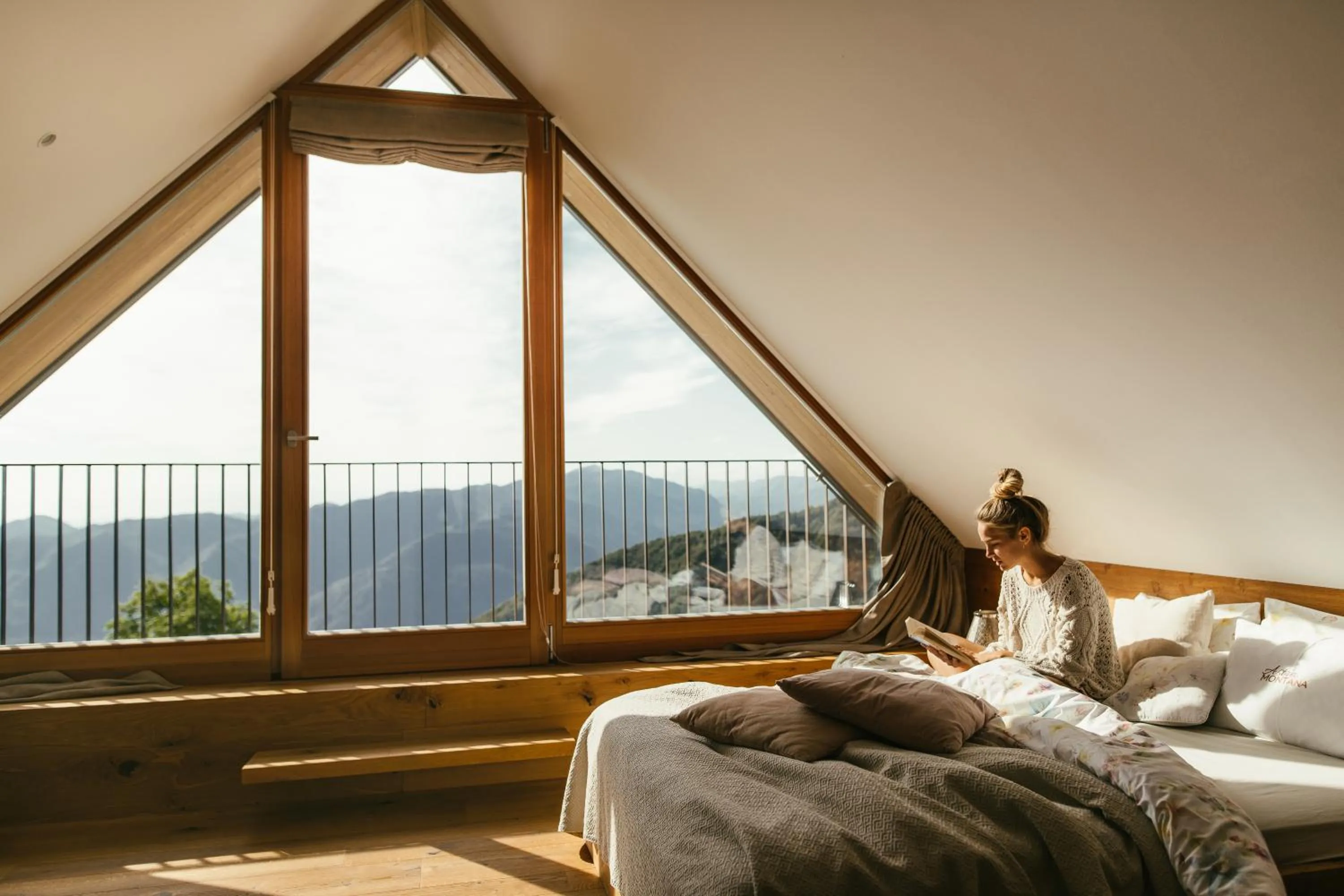 Bedroom, Bed in Eco Chalet Astra Montana