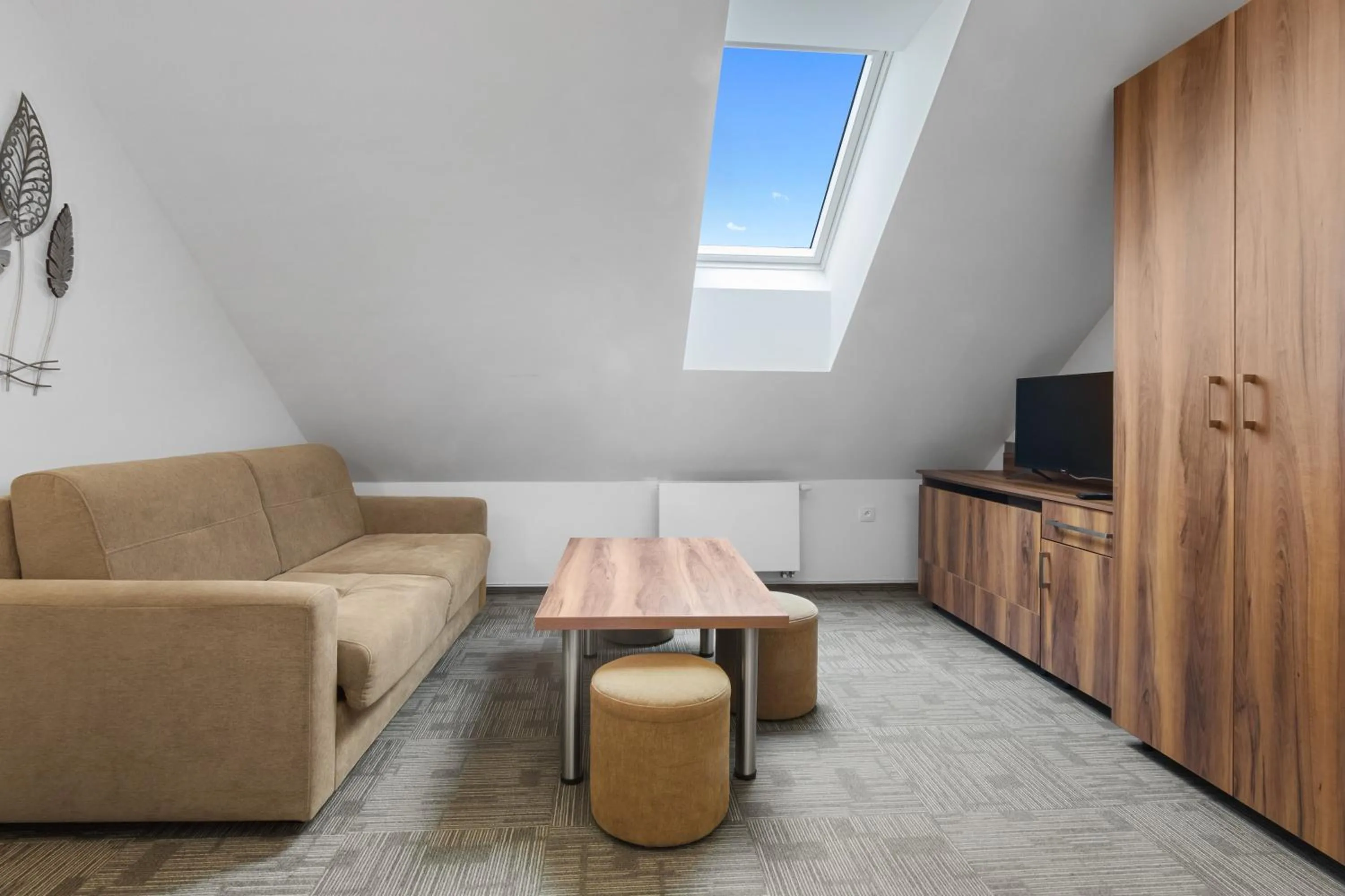 Living room in Penzion Na Náměstí