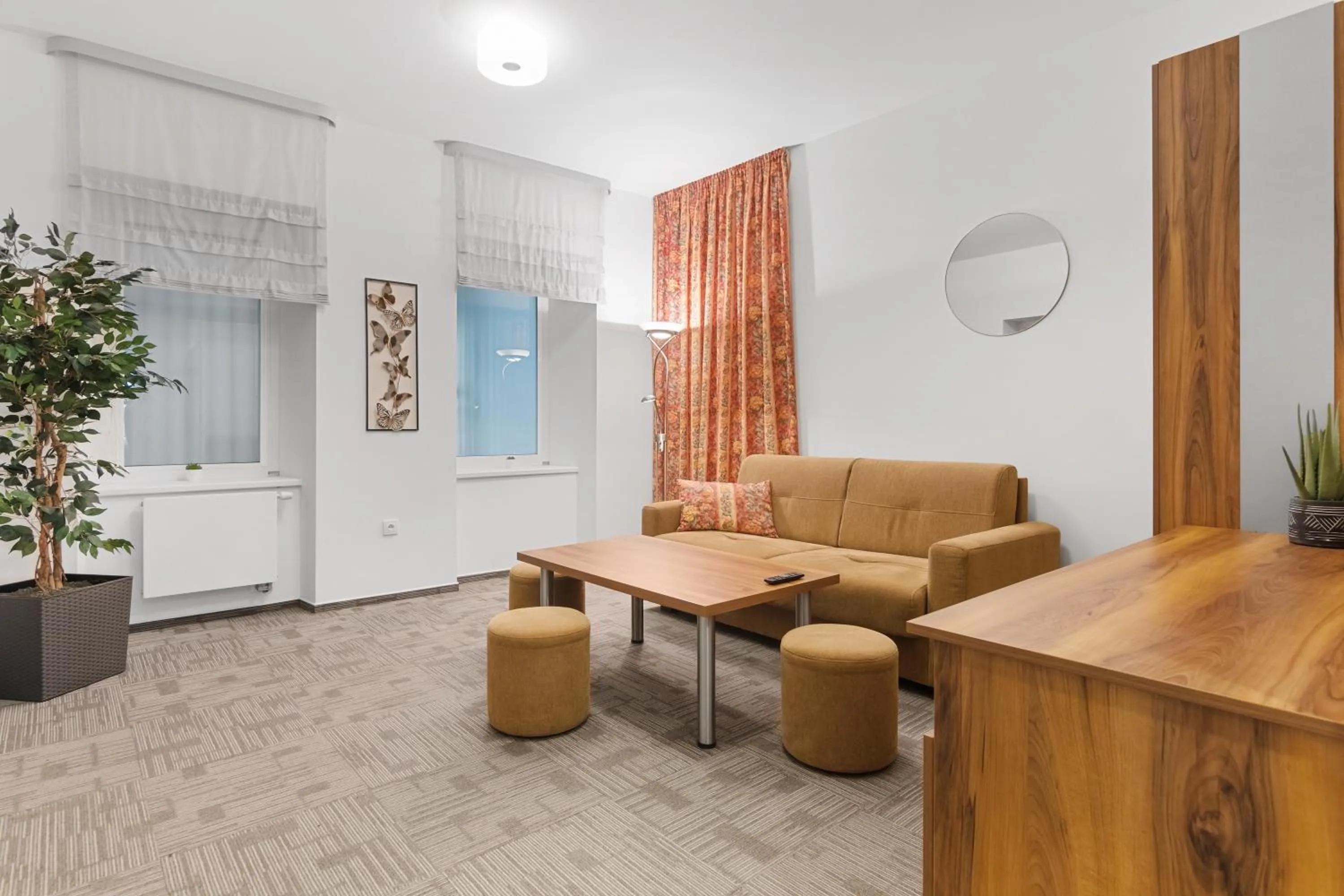 Living room in Penzion Na Náměstí