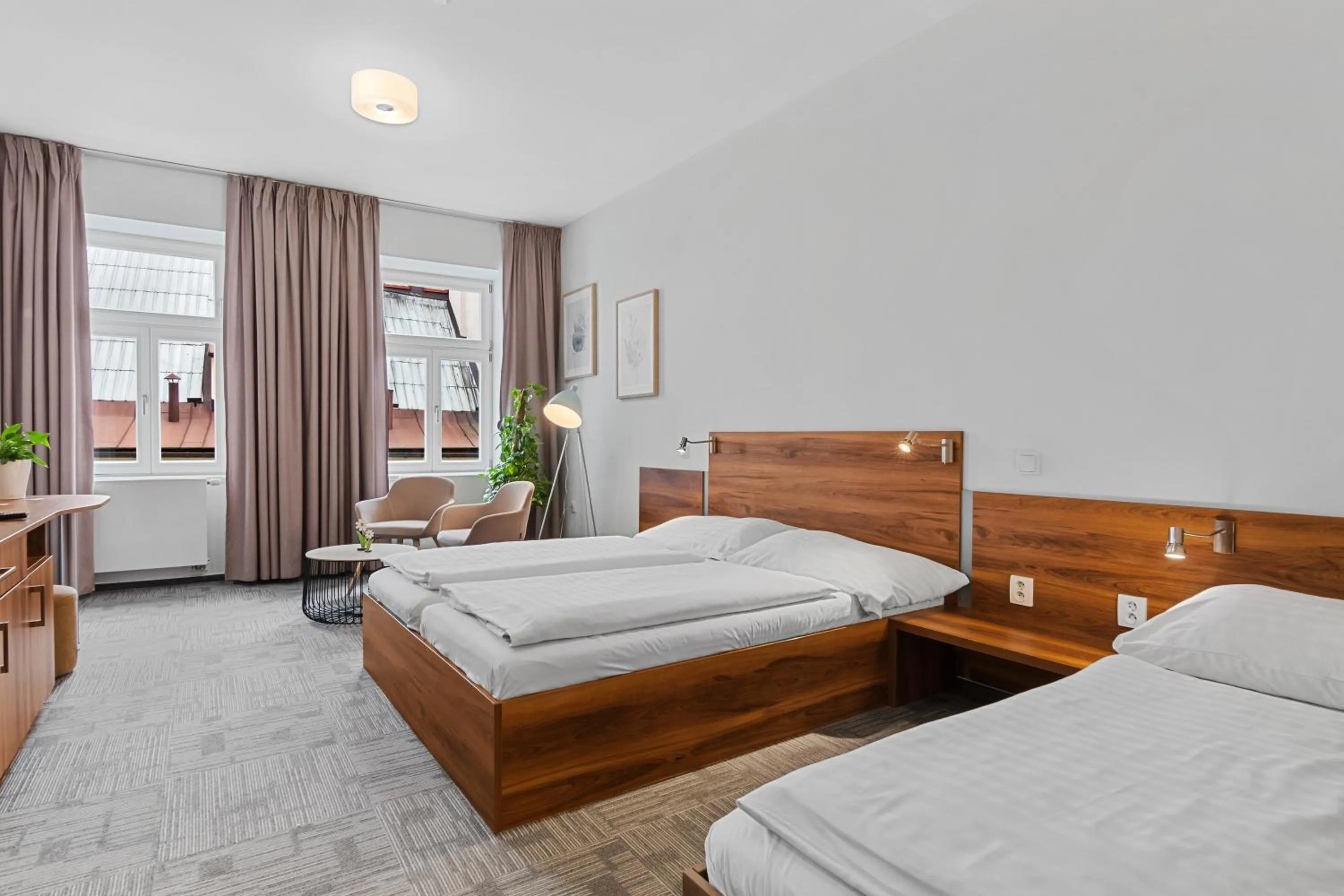 Bedroom, Bed in Penzion Na Náměstí