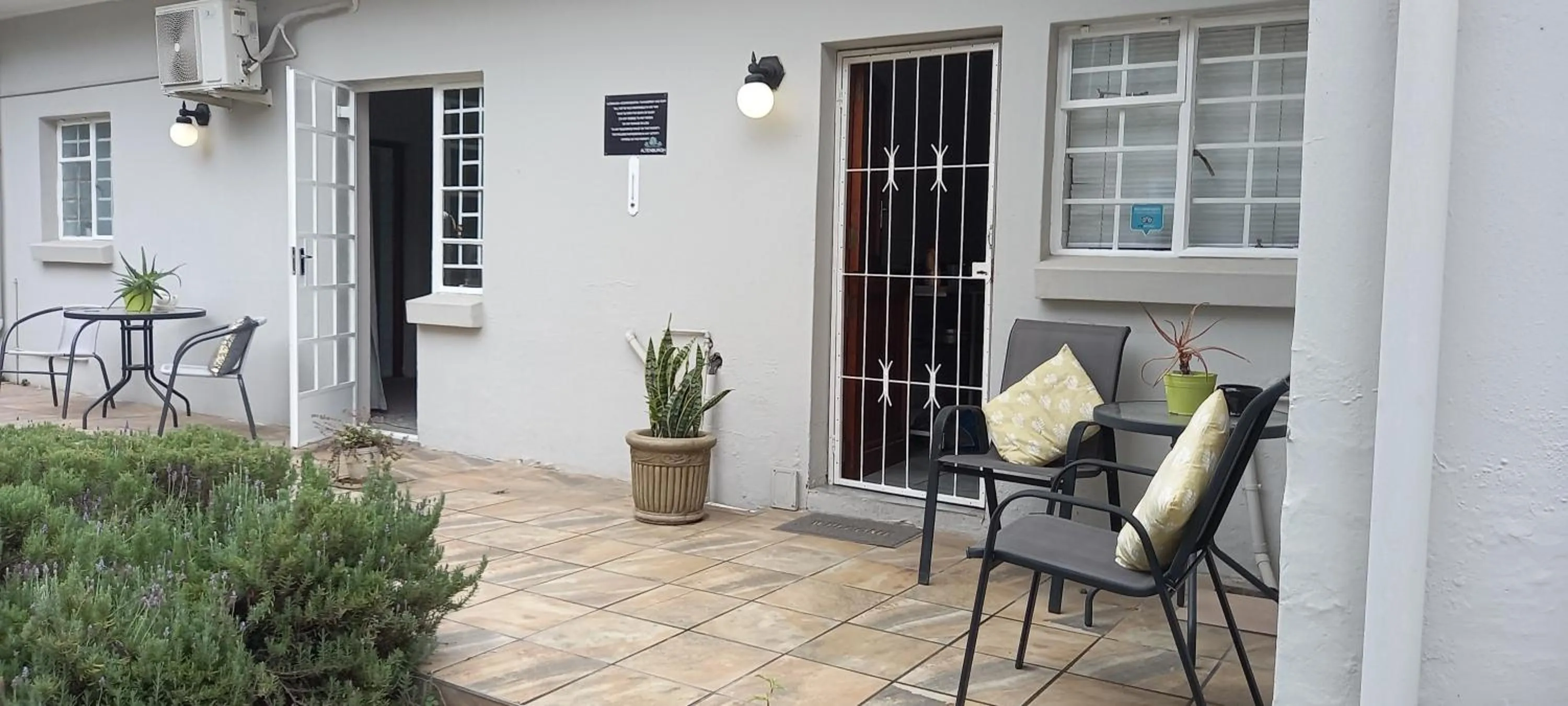 Patio in Altenburgh Accommodation - Apartments