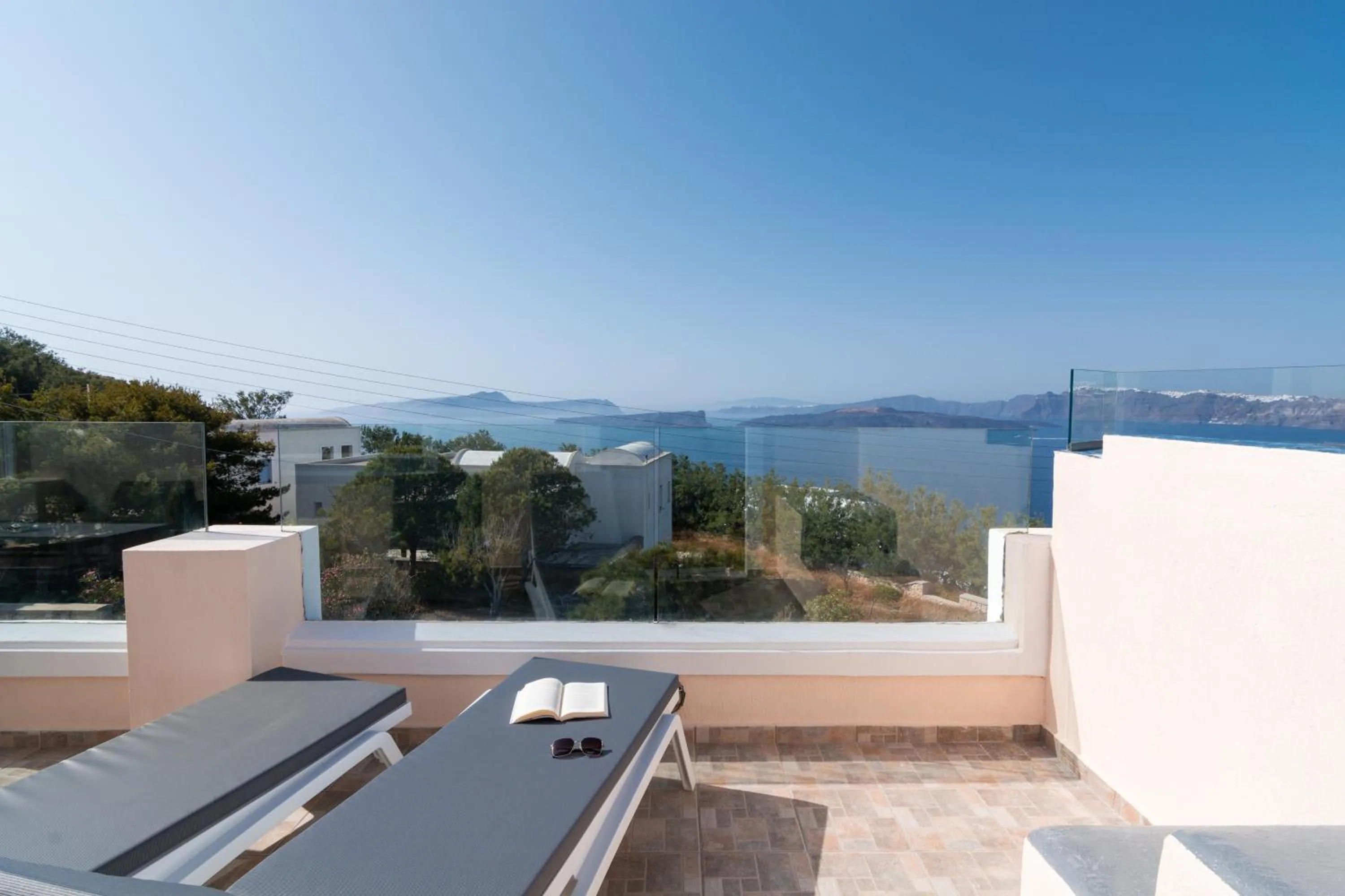 Balcony/Terrace in Akrotiri Apartments