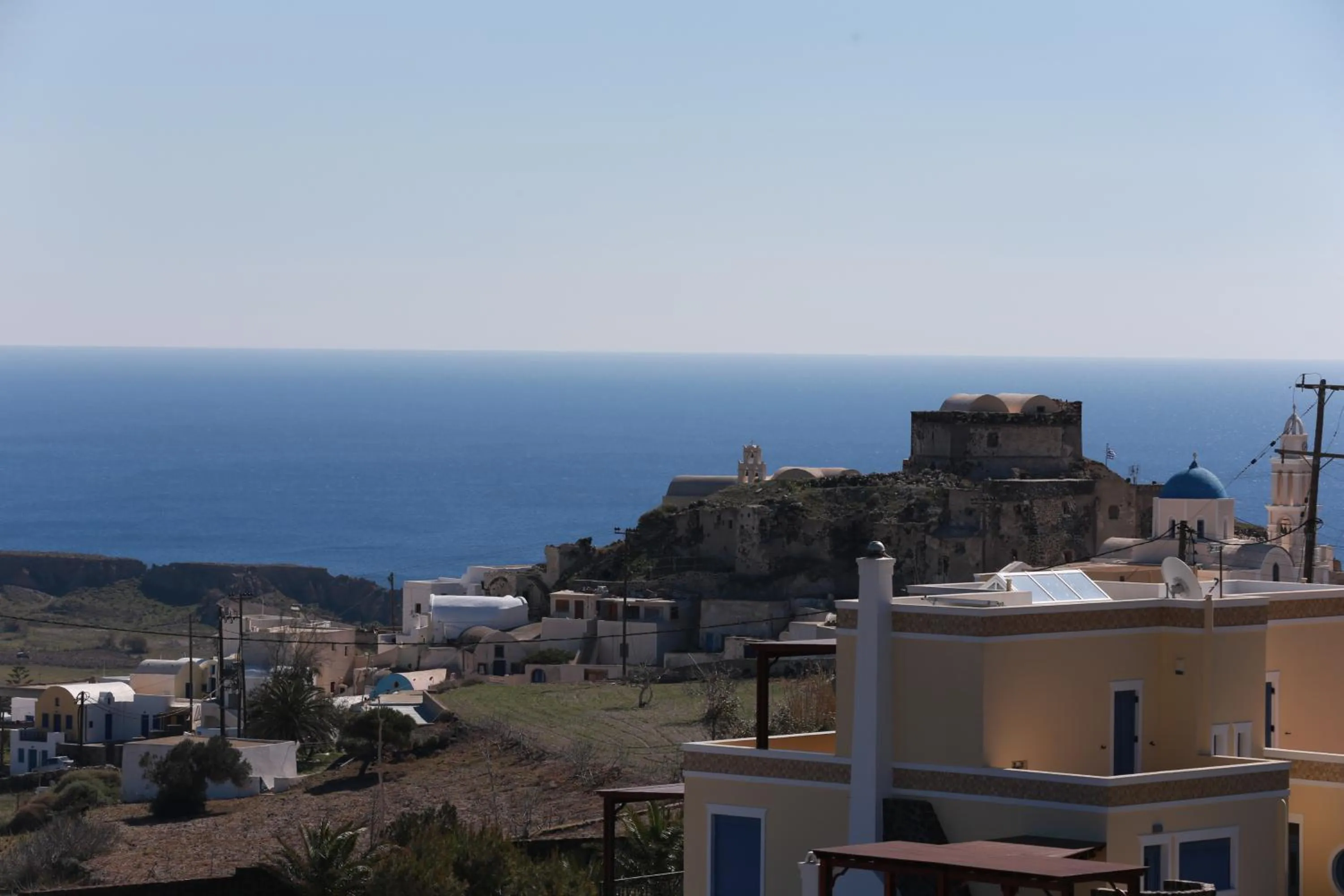 City view in Akrotiri Apartments