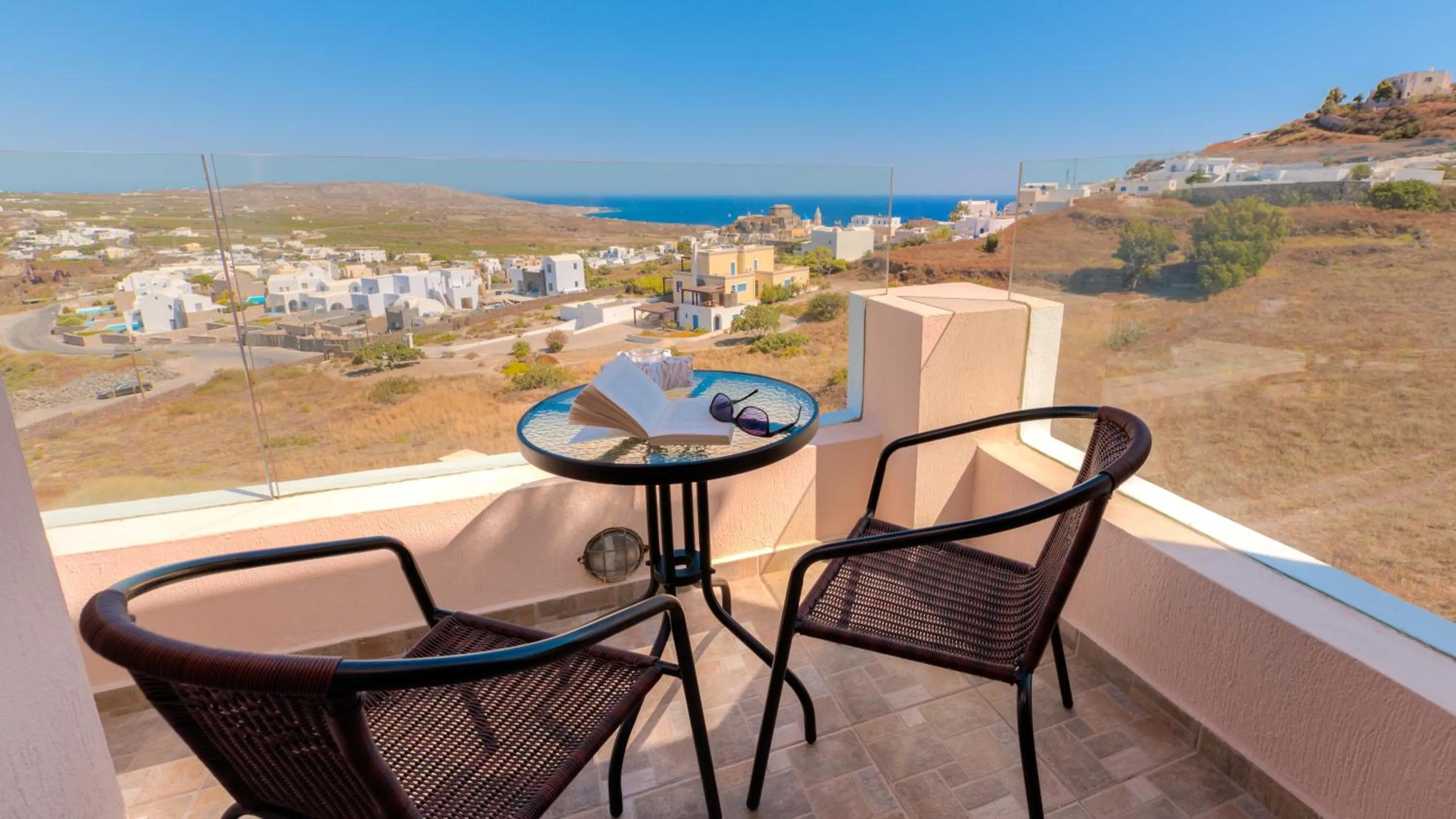 Balcony/Terrace in Akrotiri Apartments