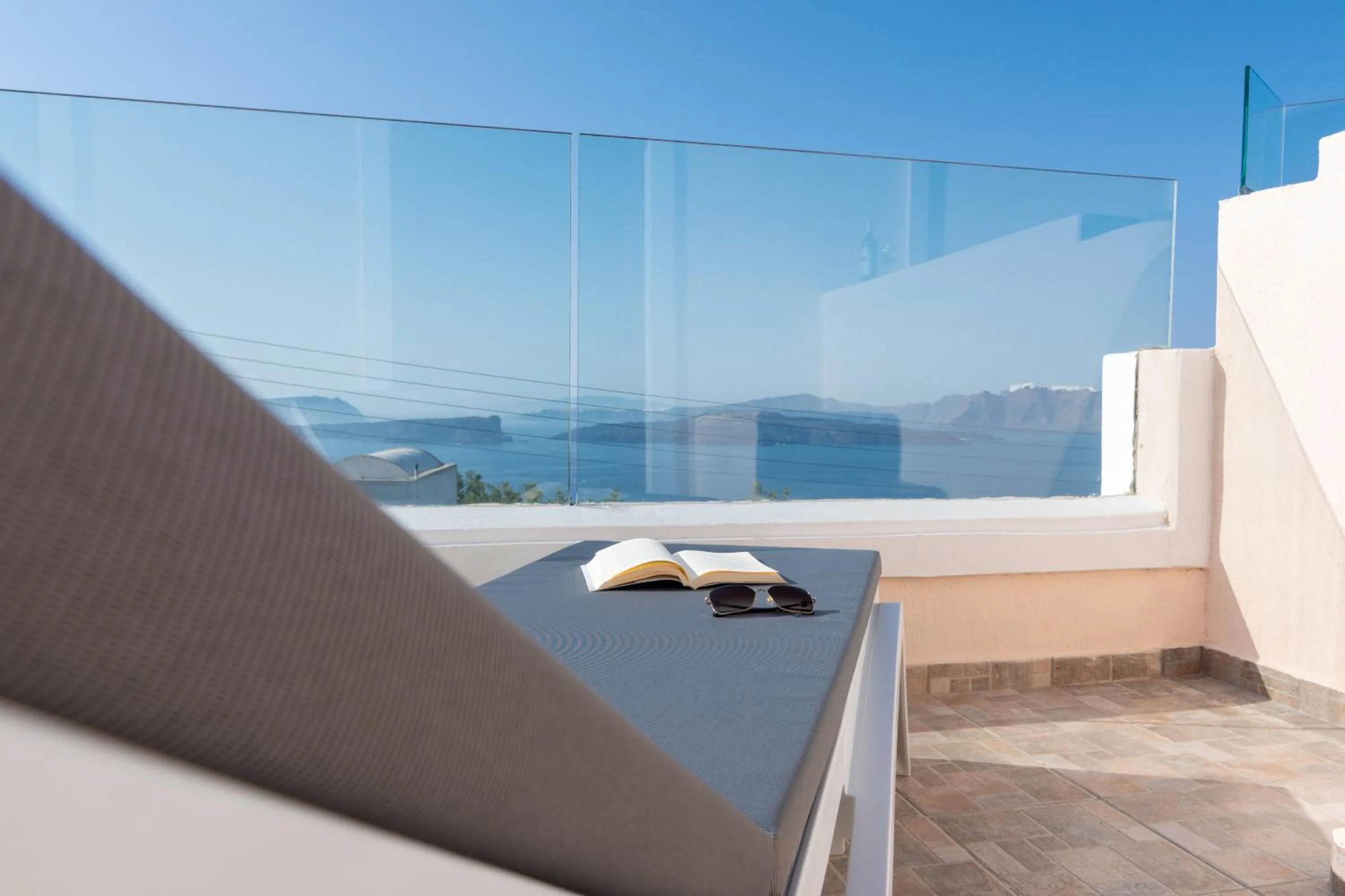 Balcony/Terrace in Akrotiri Apartments